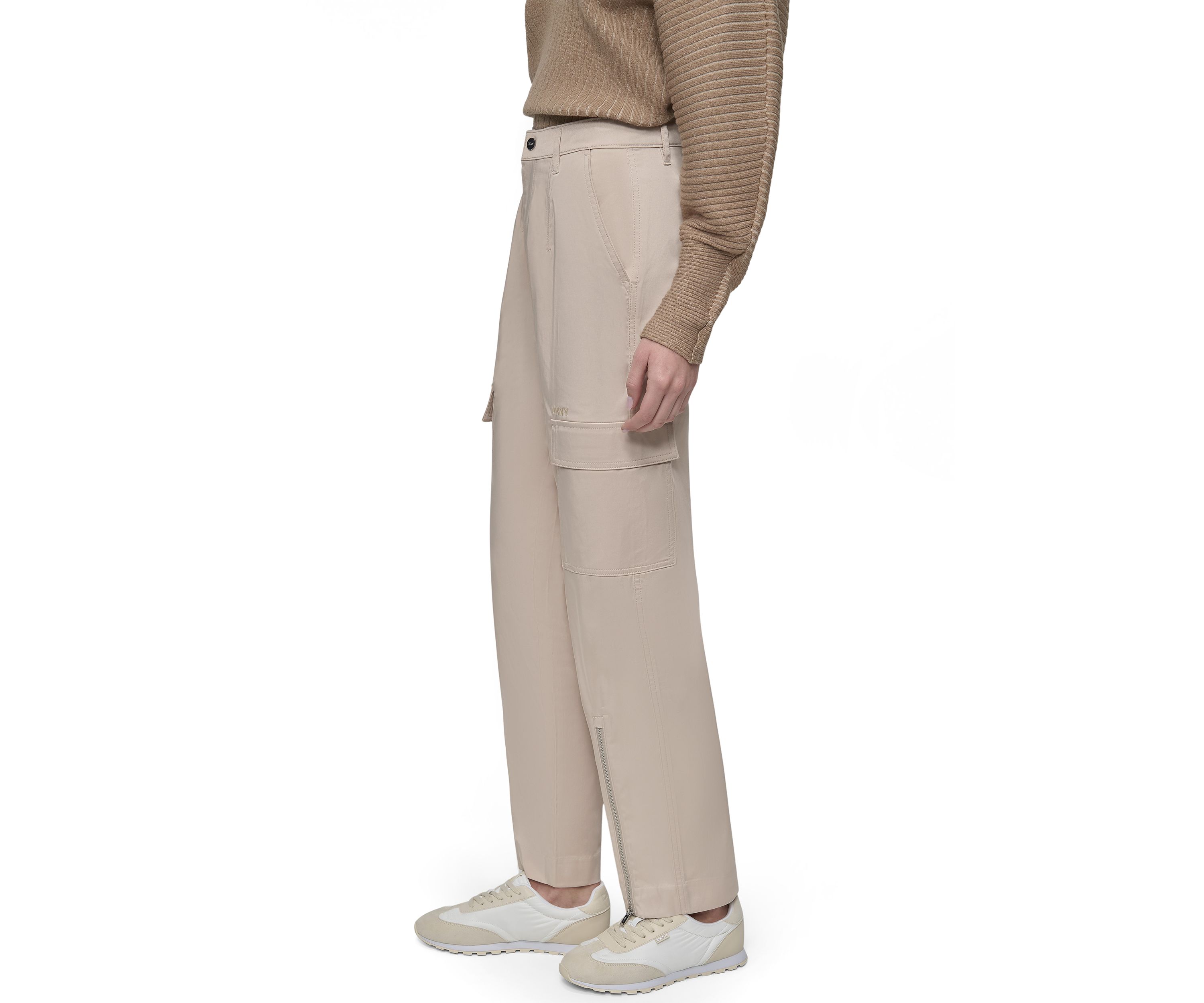 Womens Cargo Chino Pants