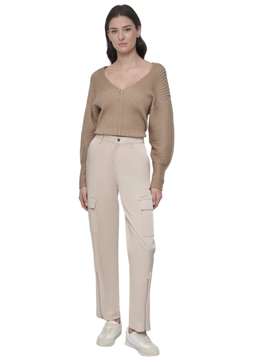 Womens Cargo Chino Pants