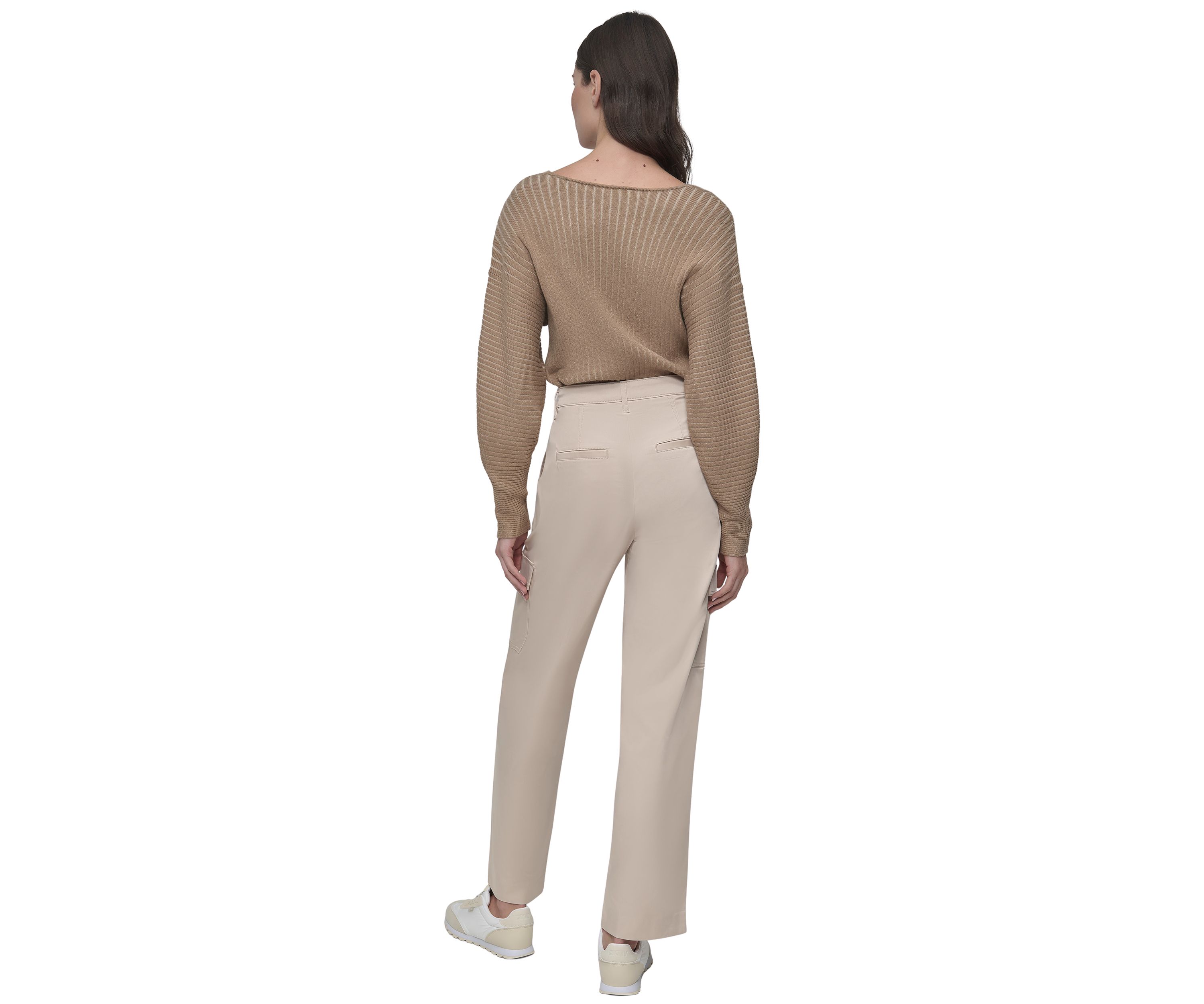 Womens Cargo Chino Pants