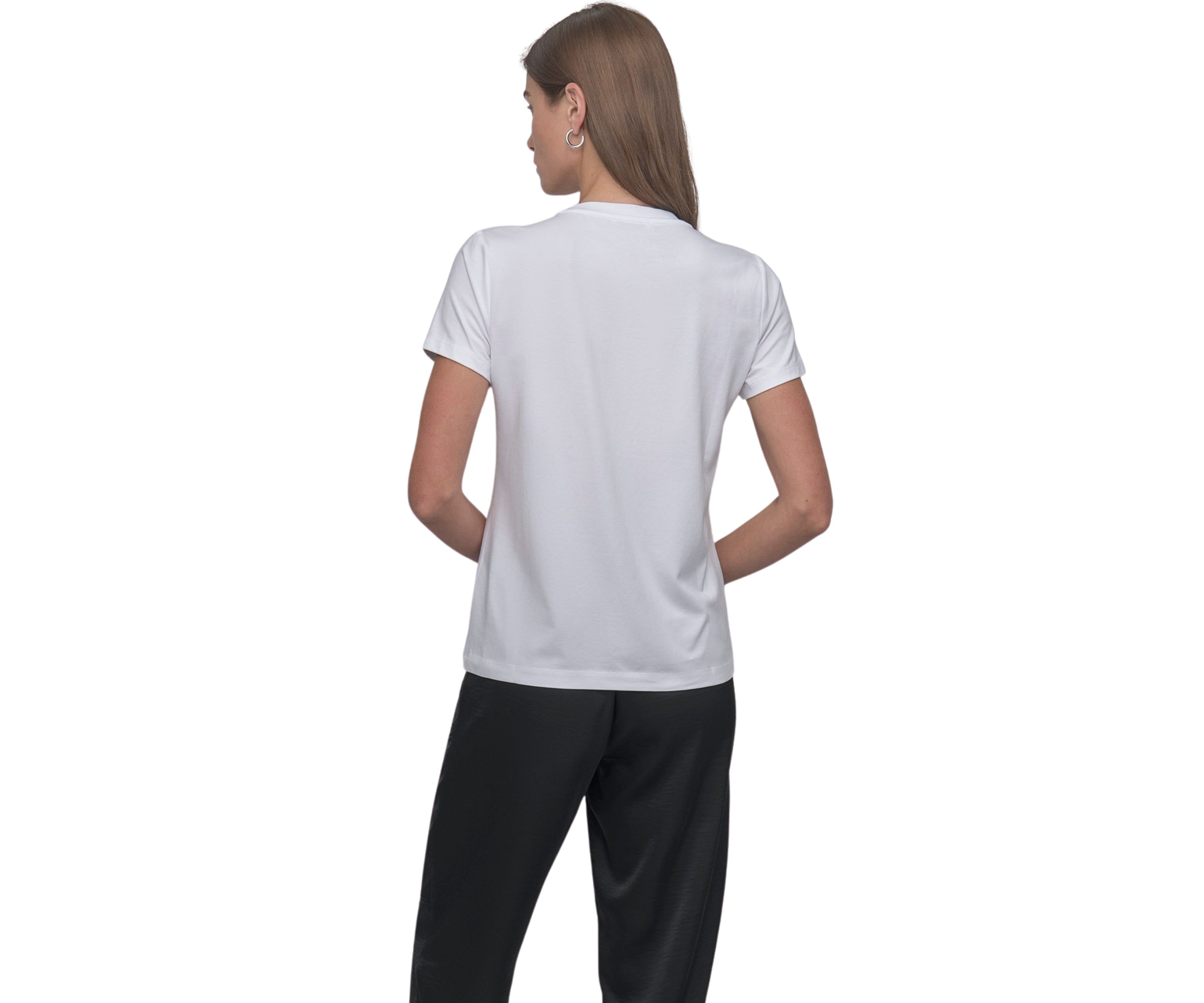Womens Short Sleeve NY Girls Graphic T-Shirt