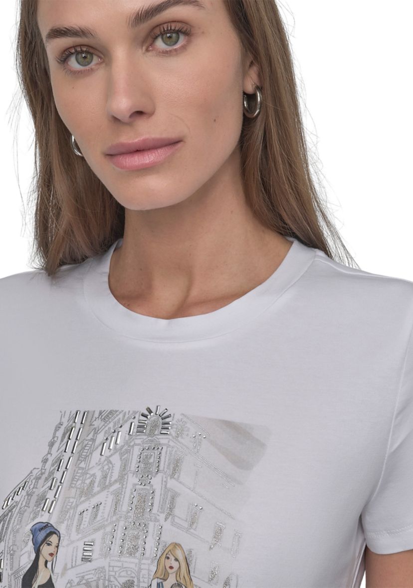 Womens NY Girls Graphic T-Shirt