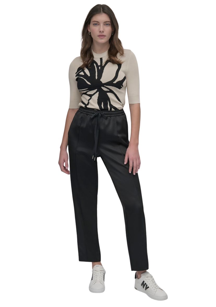 Womens Pull On Satin Joggers