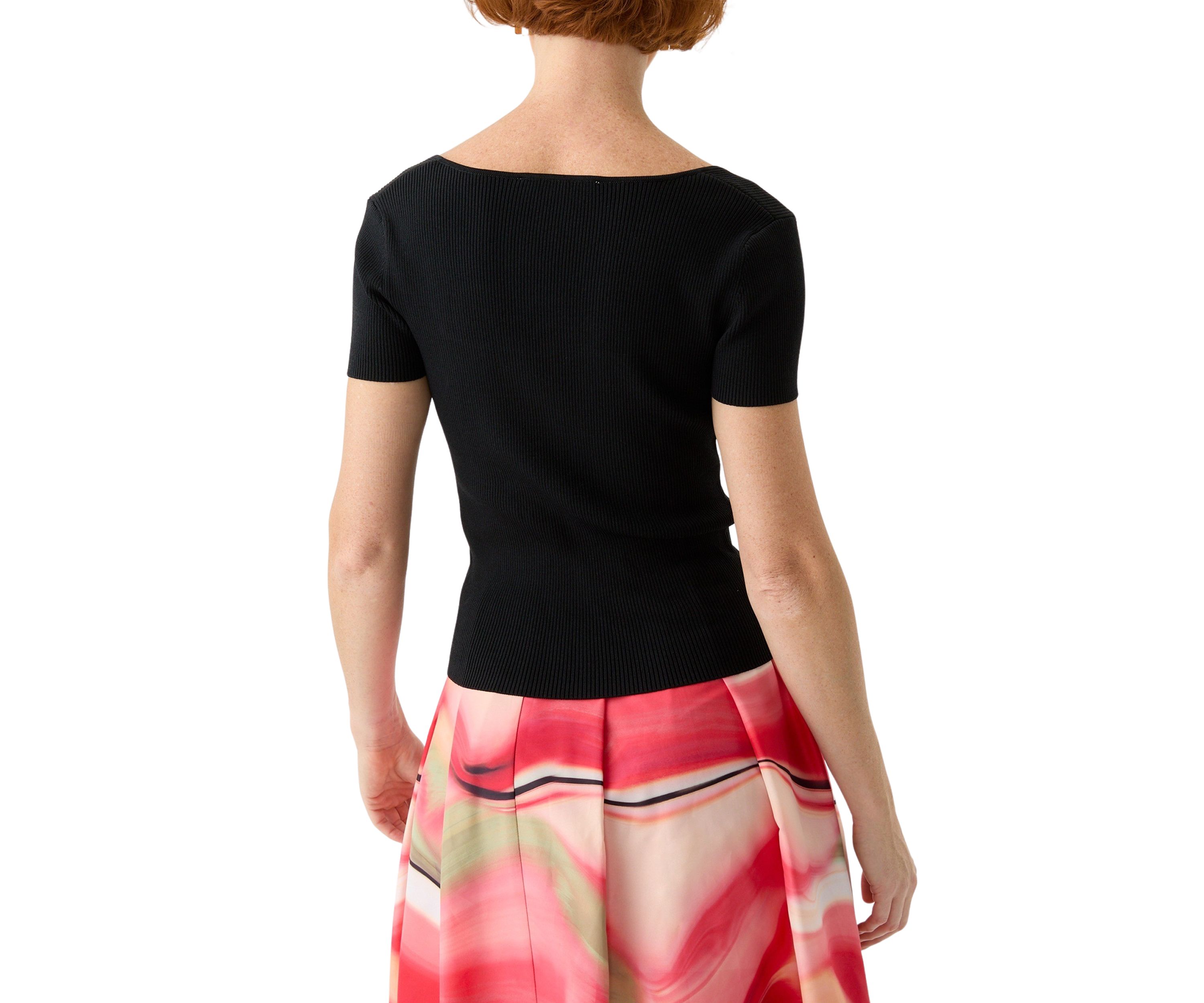 Womens Square Neck Sweater