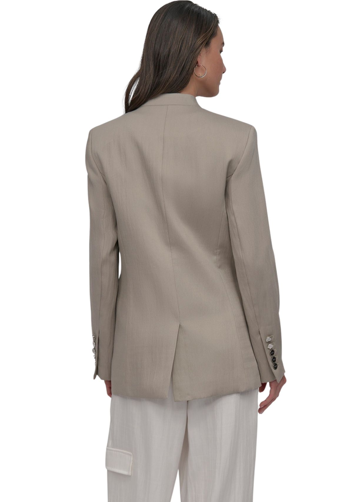 Womens Notch Collar Blazer