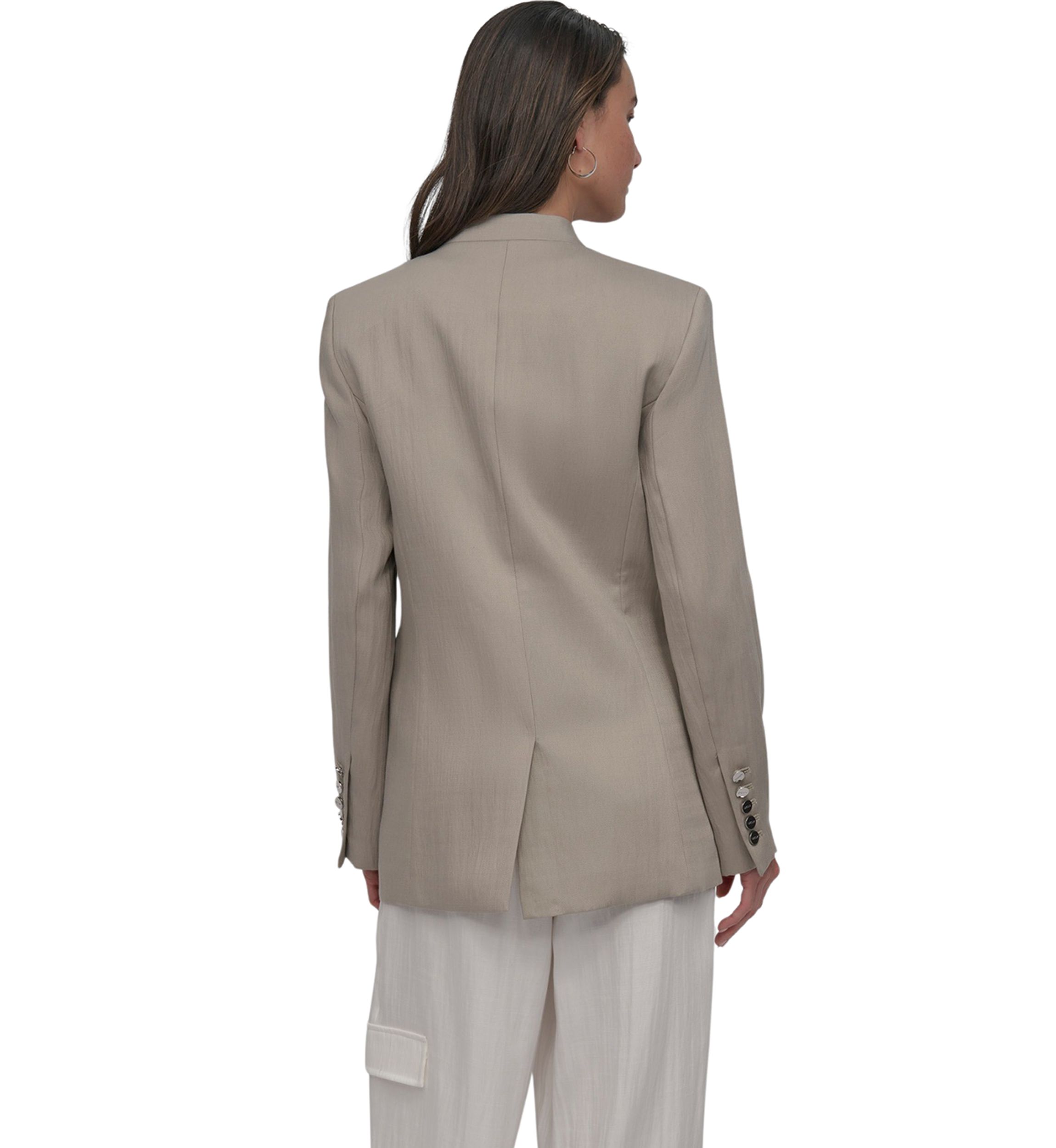 Womens Notch Collar Blazer