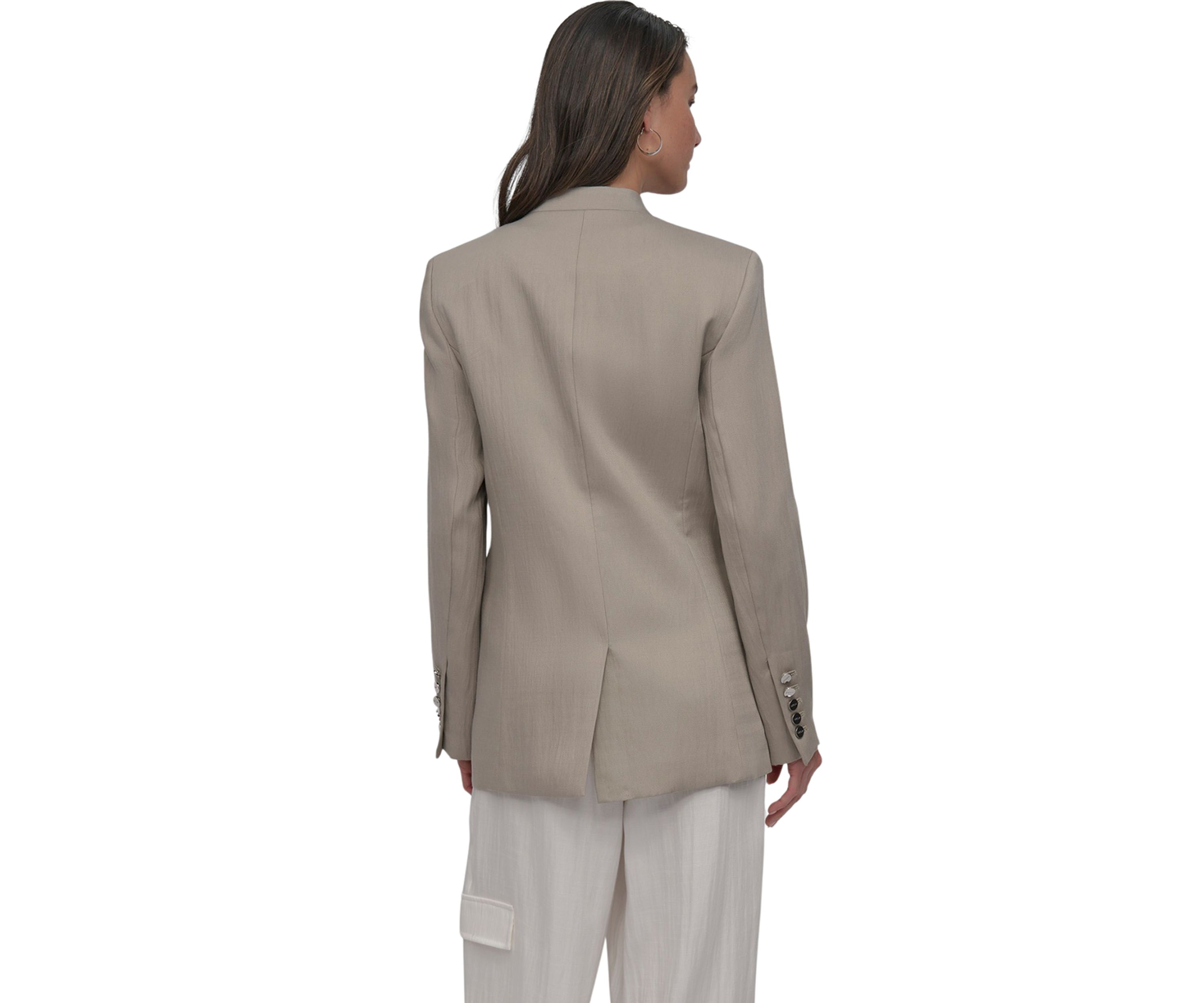 Womens Notch Collar Blazer
