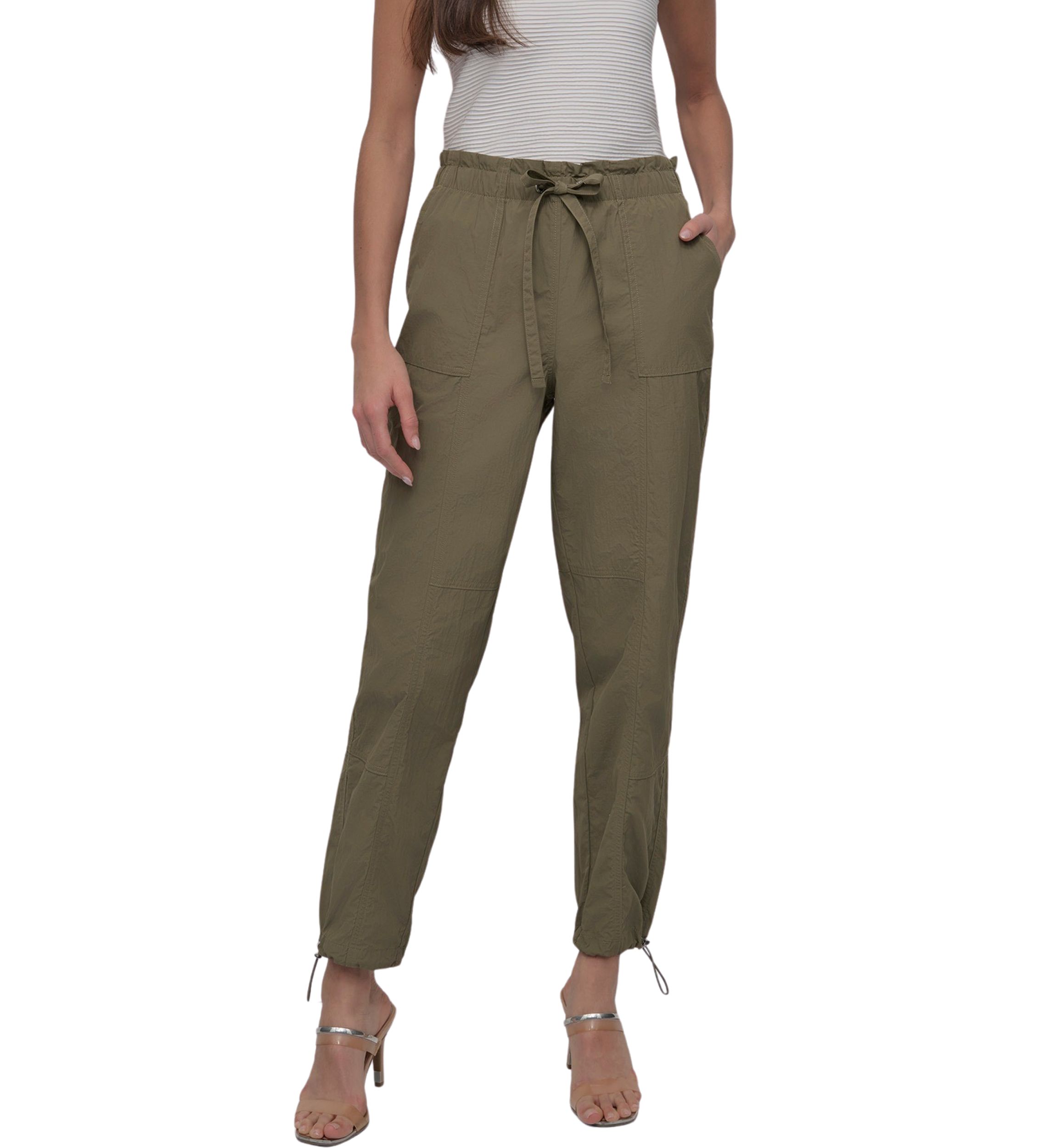 Womens Bungee Cargo Pull On Pants