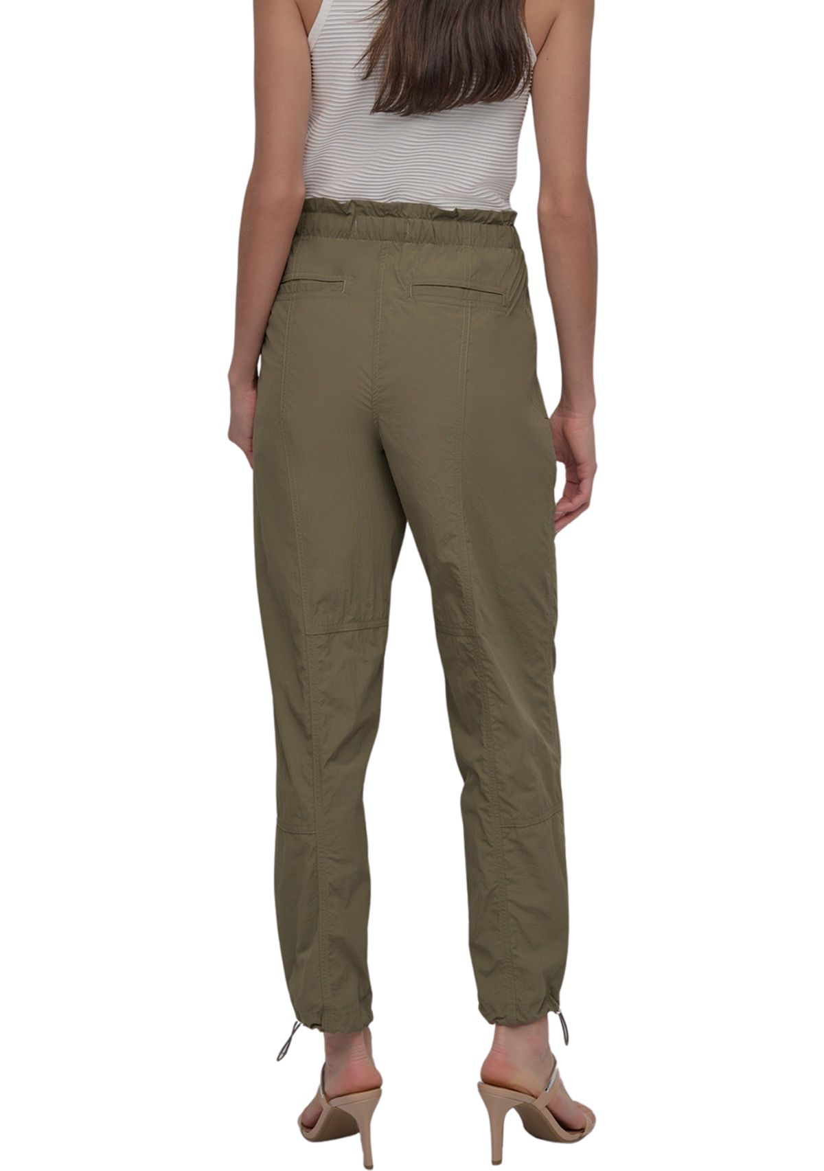 Womens Bungee Cargo Pull On Pants