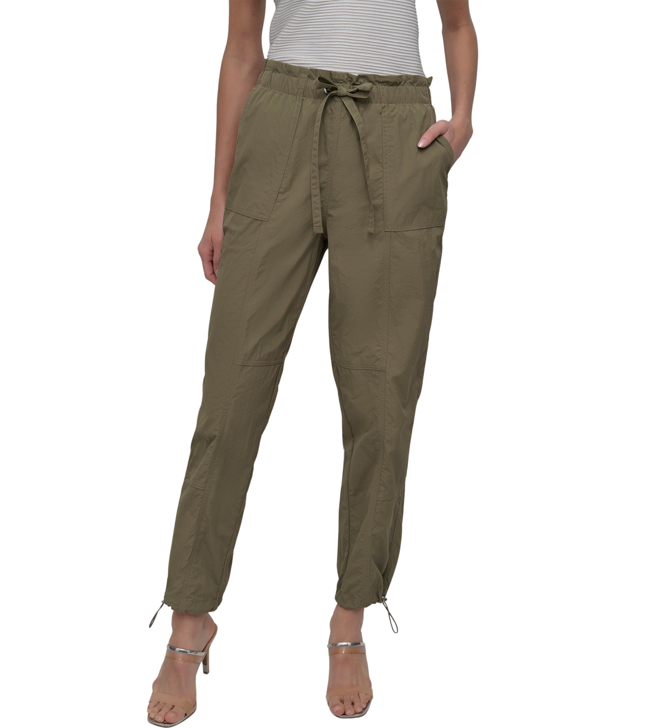 Womens Bungee Cargo Pull On Pants