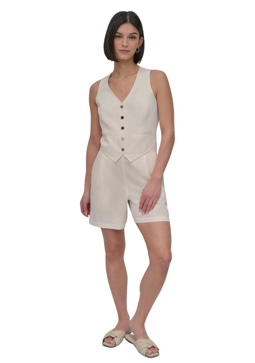 Womens Sleeveless Vest Romper