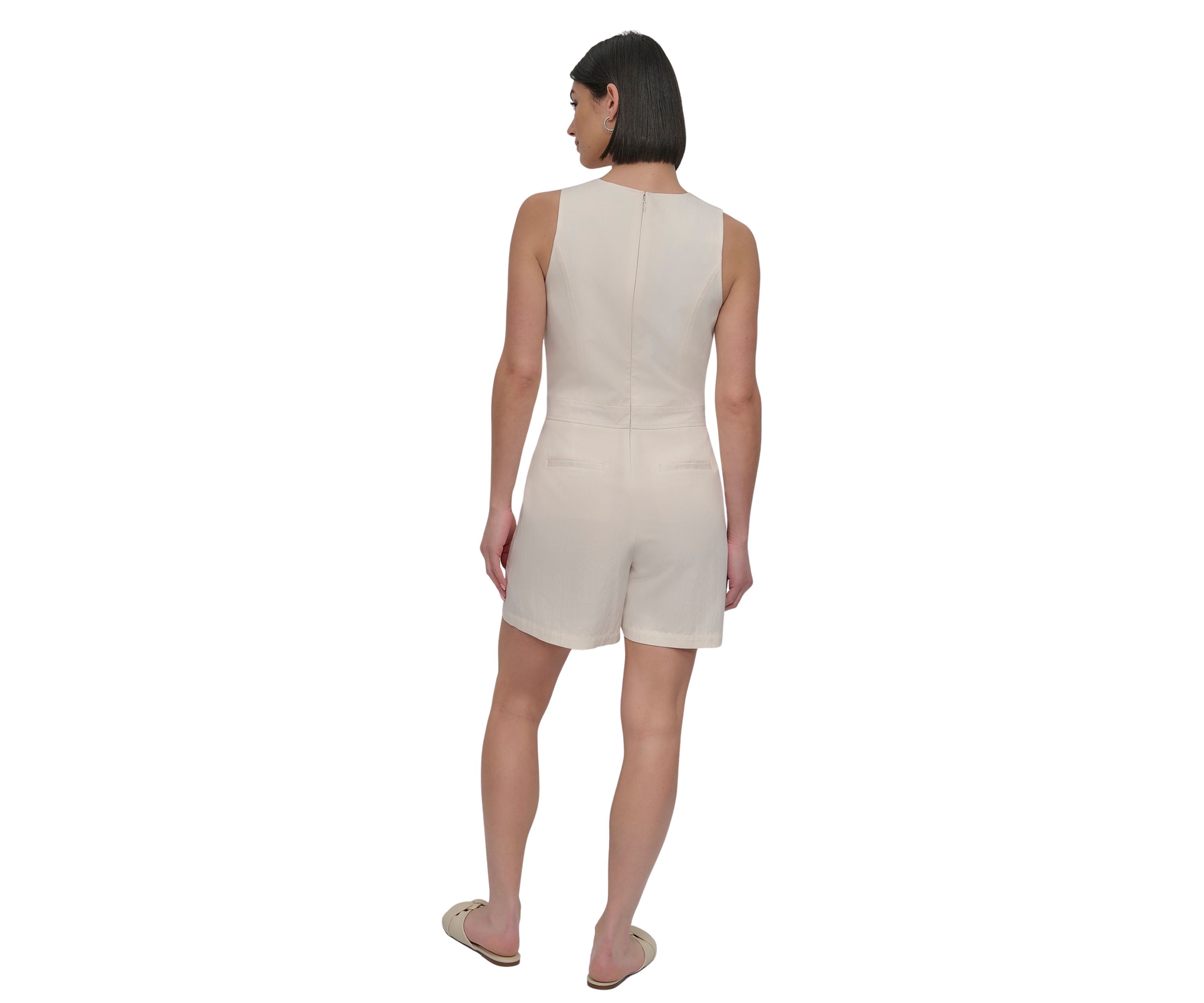 Womens Sleeveless Vest Romper