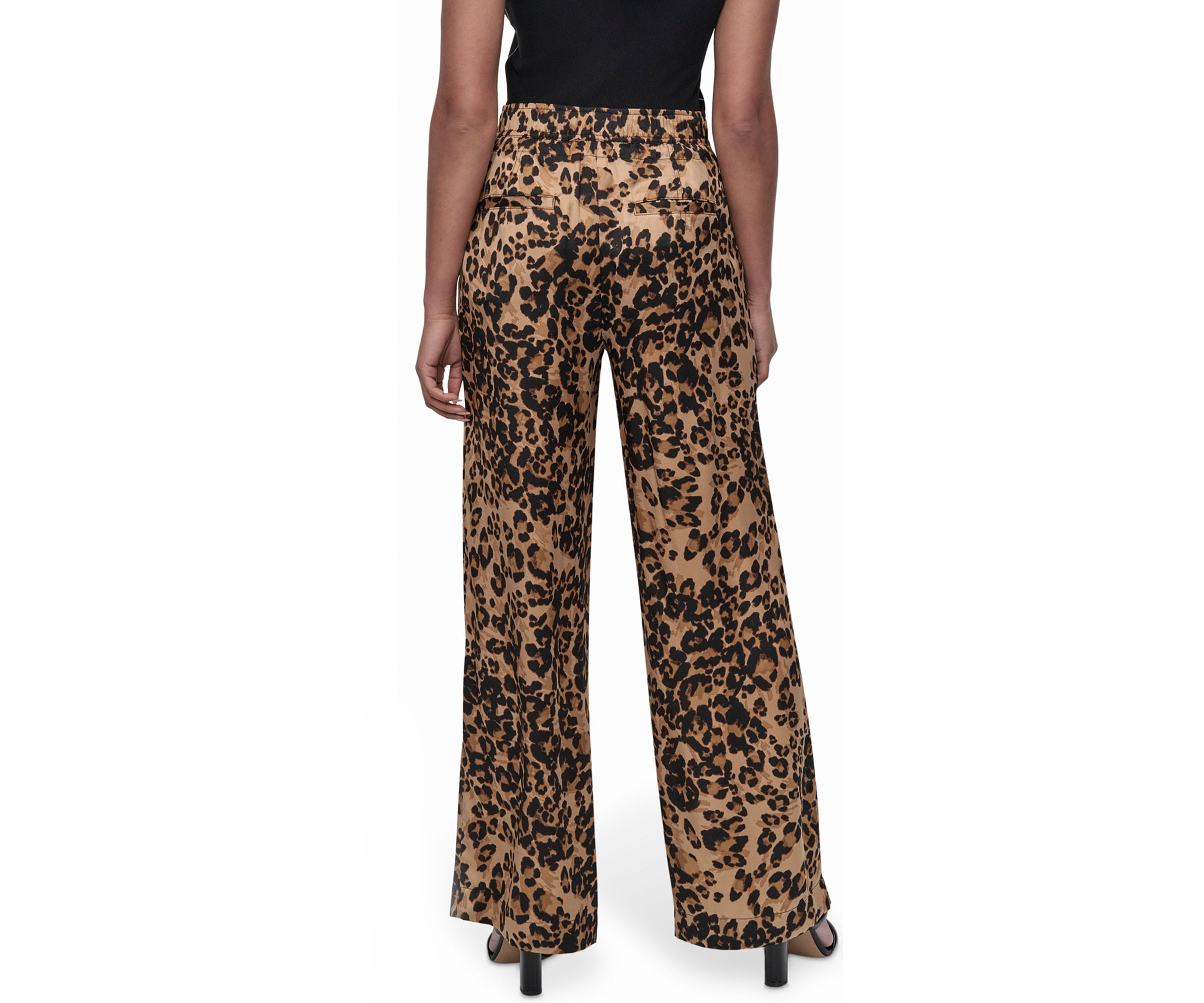 Womens Wide Leg Soft Cloth Pants