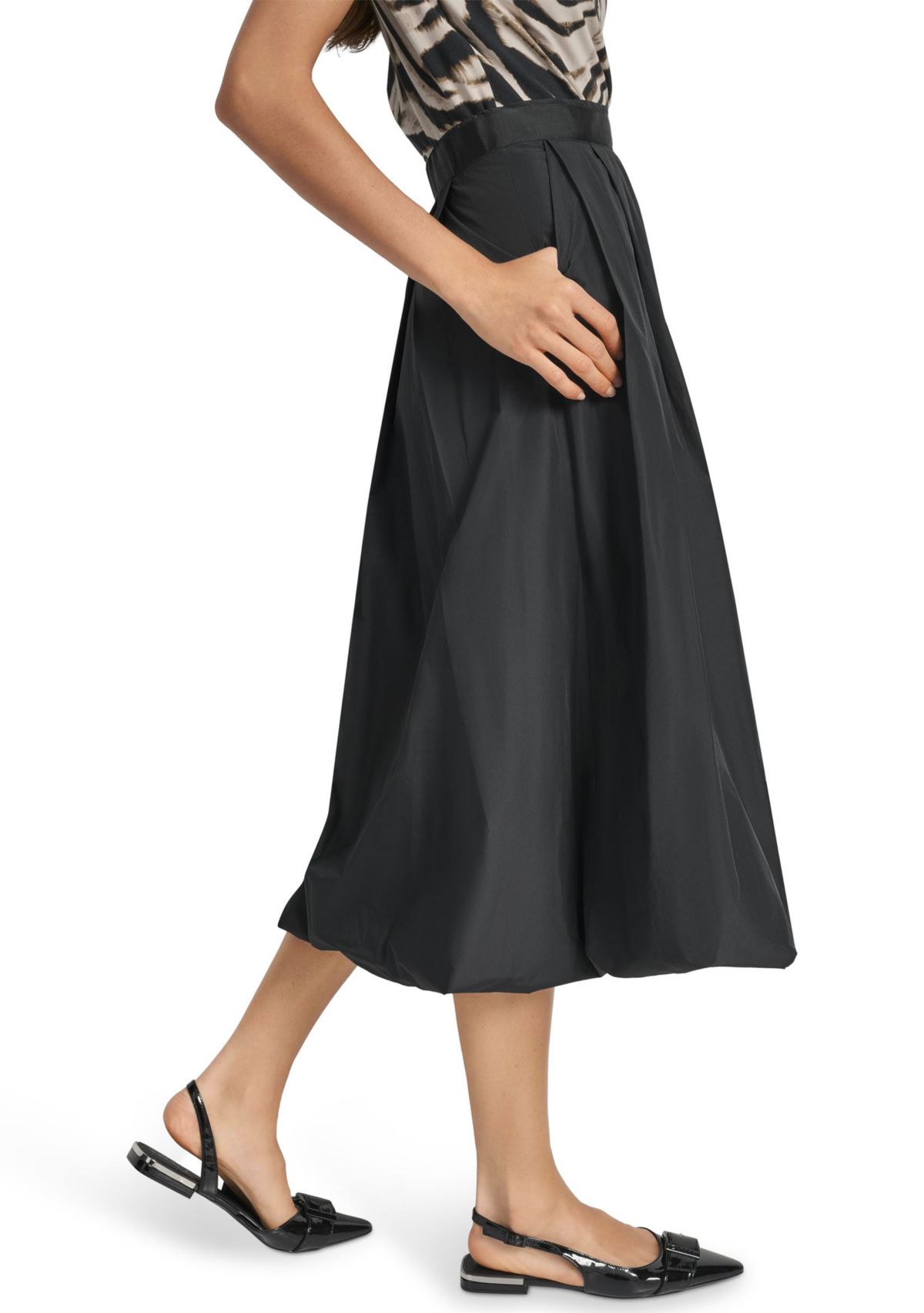 Womens Bubble Hem Skirt