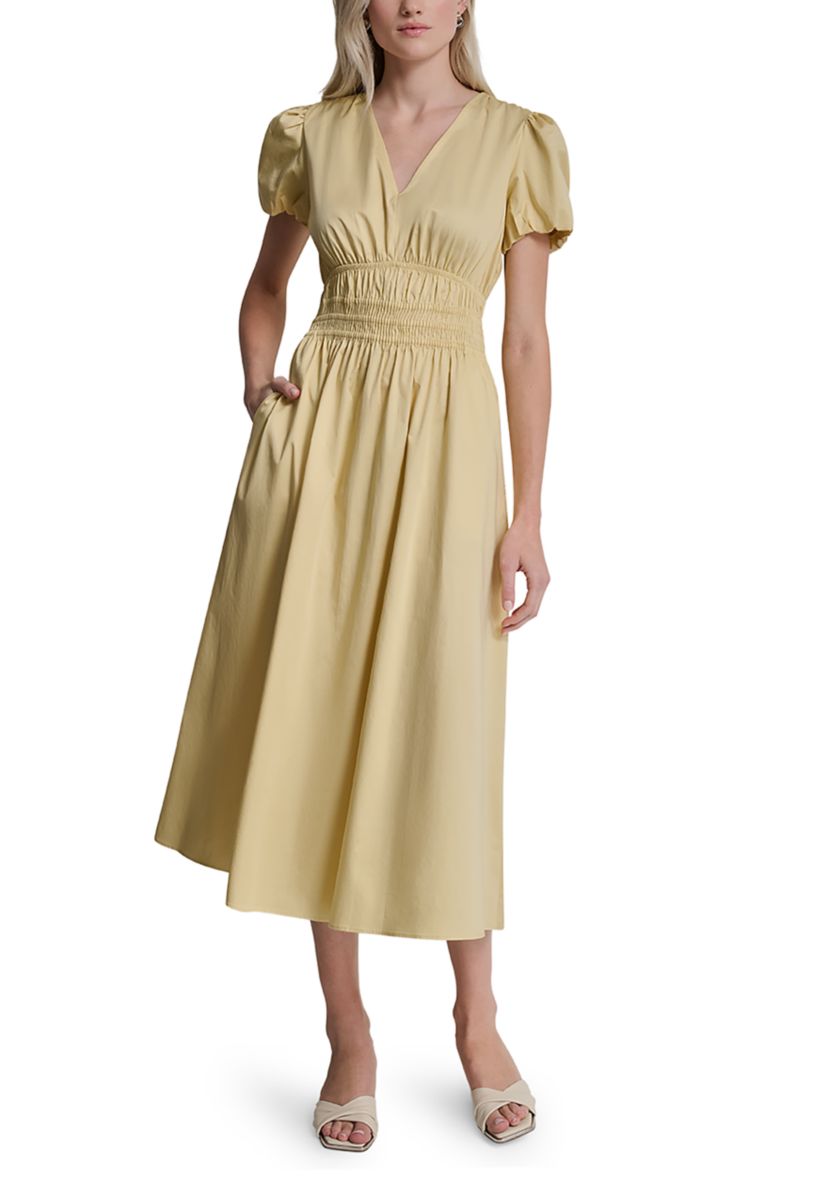 gold maternity bridesmaid dresses Satin Dress Winter; main image 1