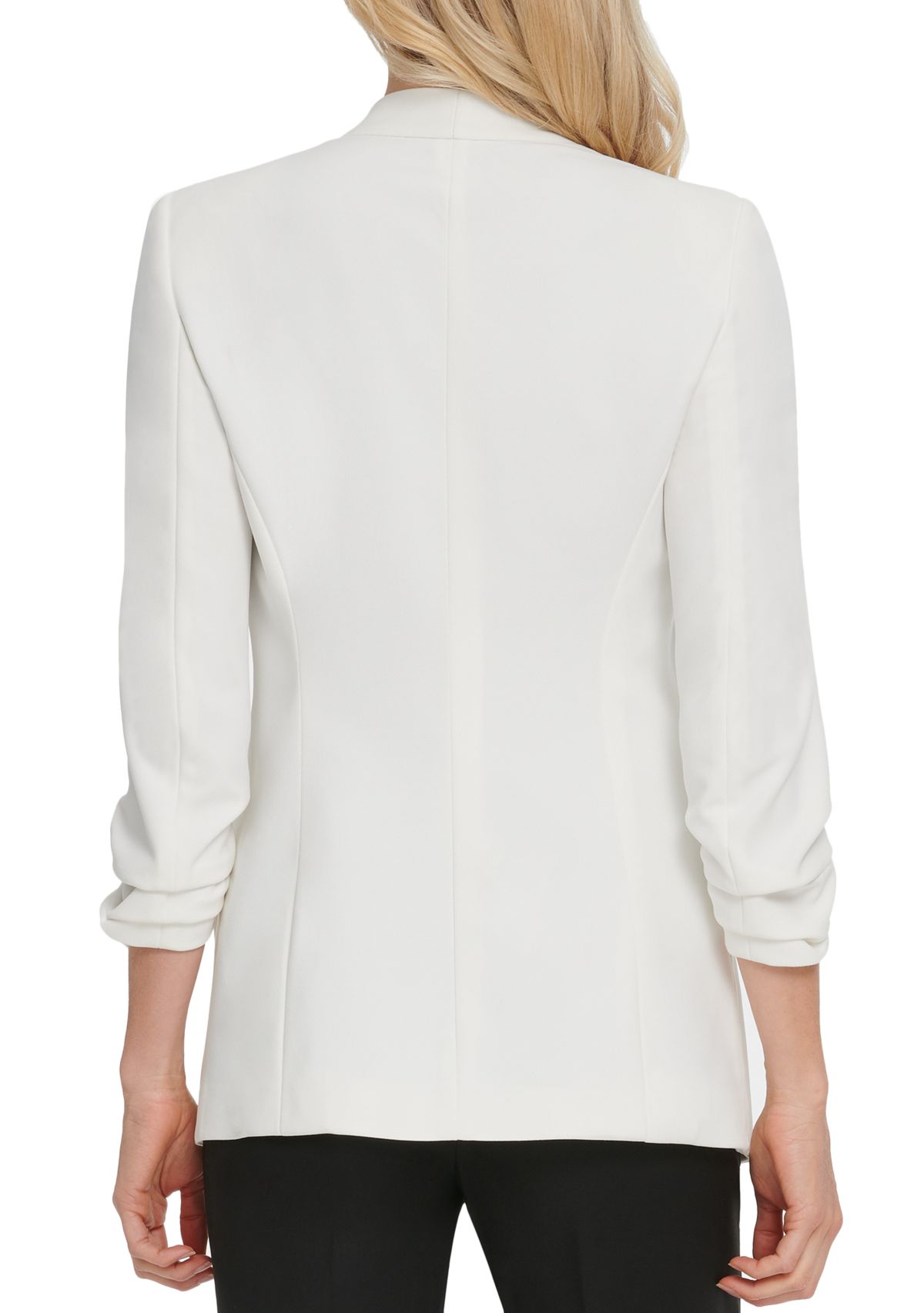 Foundation Long Sleeve Open Front Jacket with Pockets