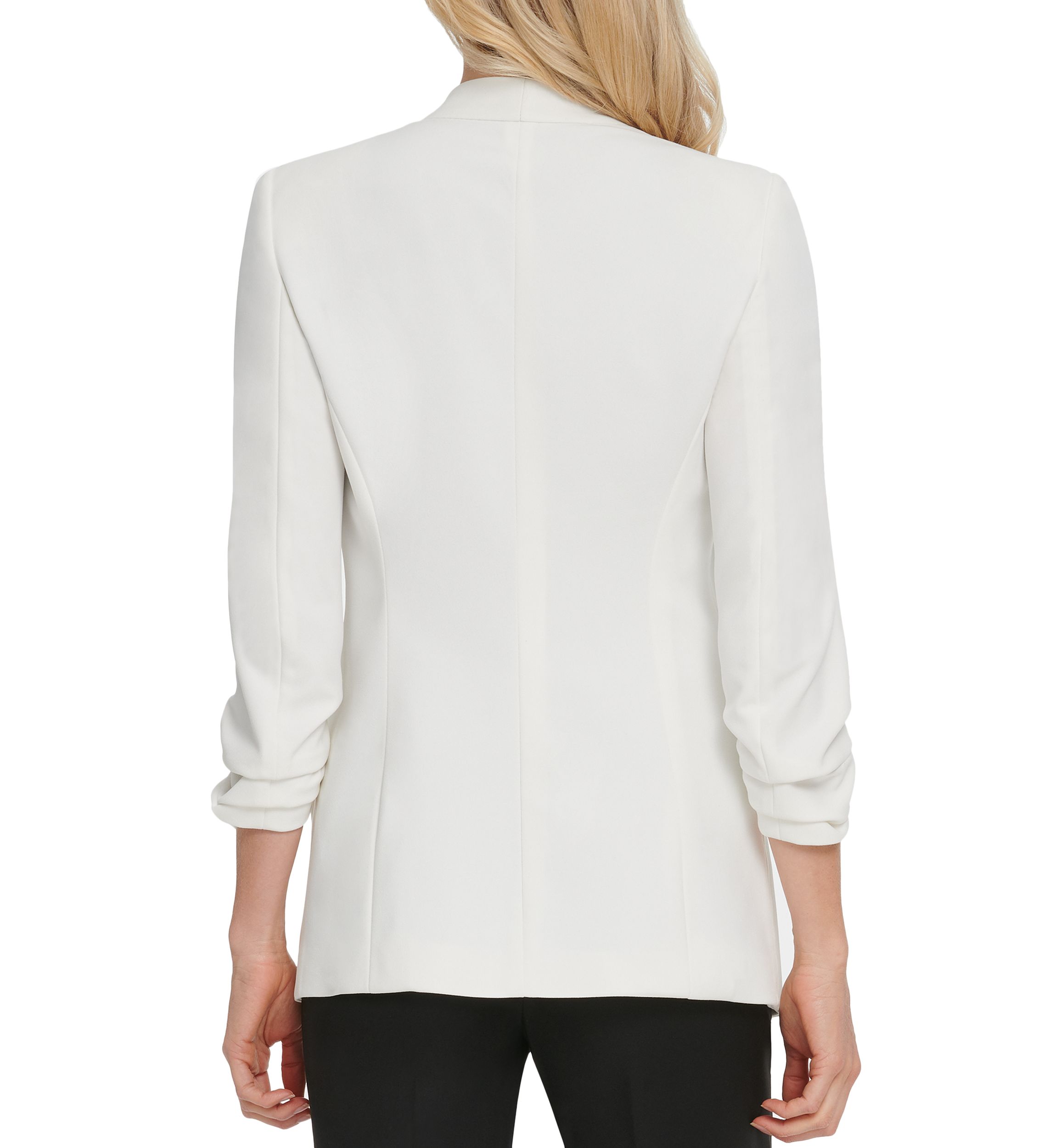 Foundation Long Sleeve Open Front Jacket with Pockets