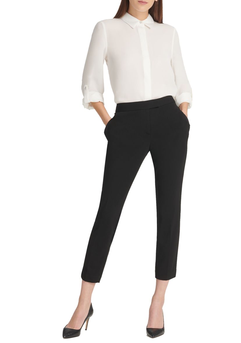 Foundation Slim Pants with Side Slits