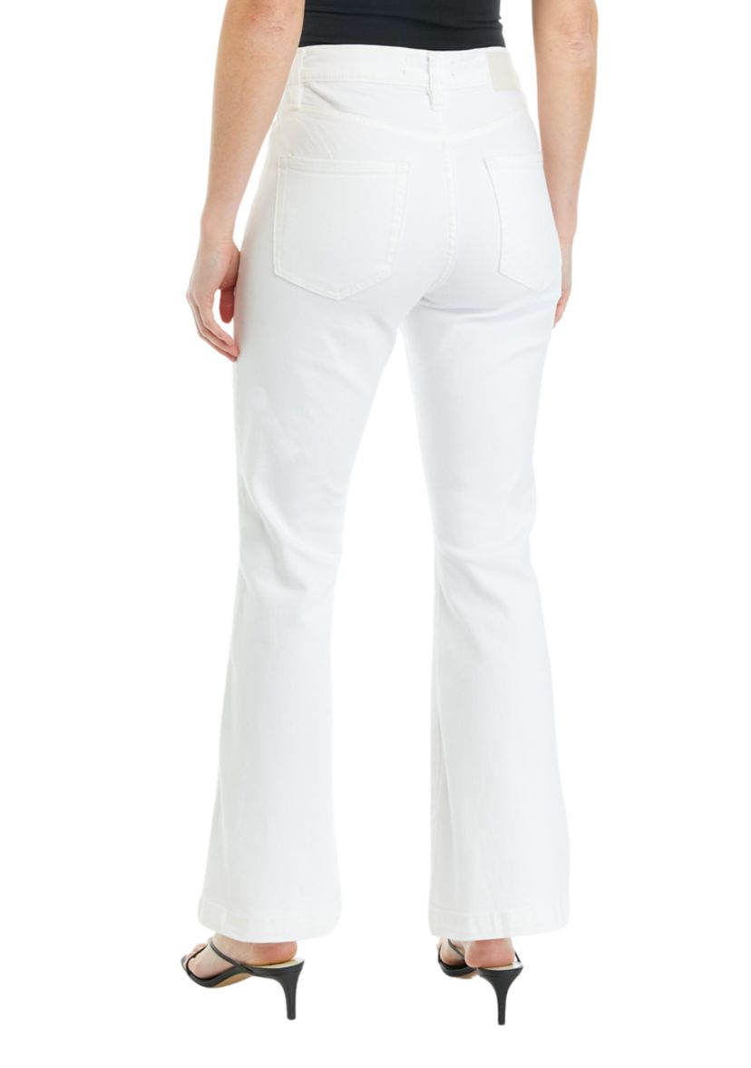 Womens High Rise Flare Jeans