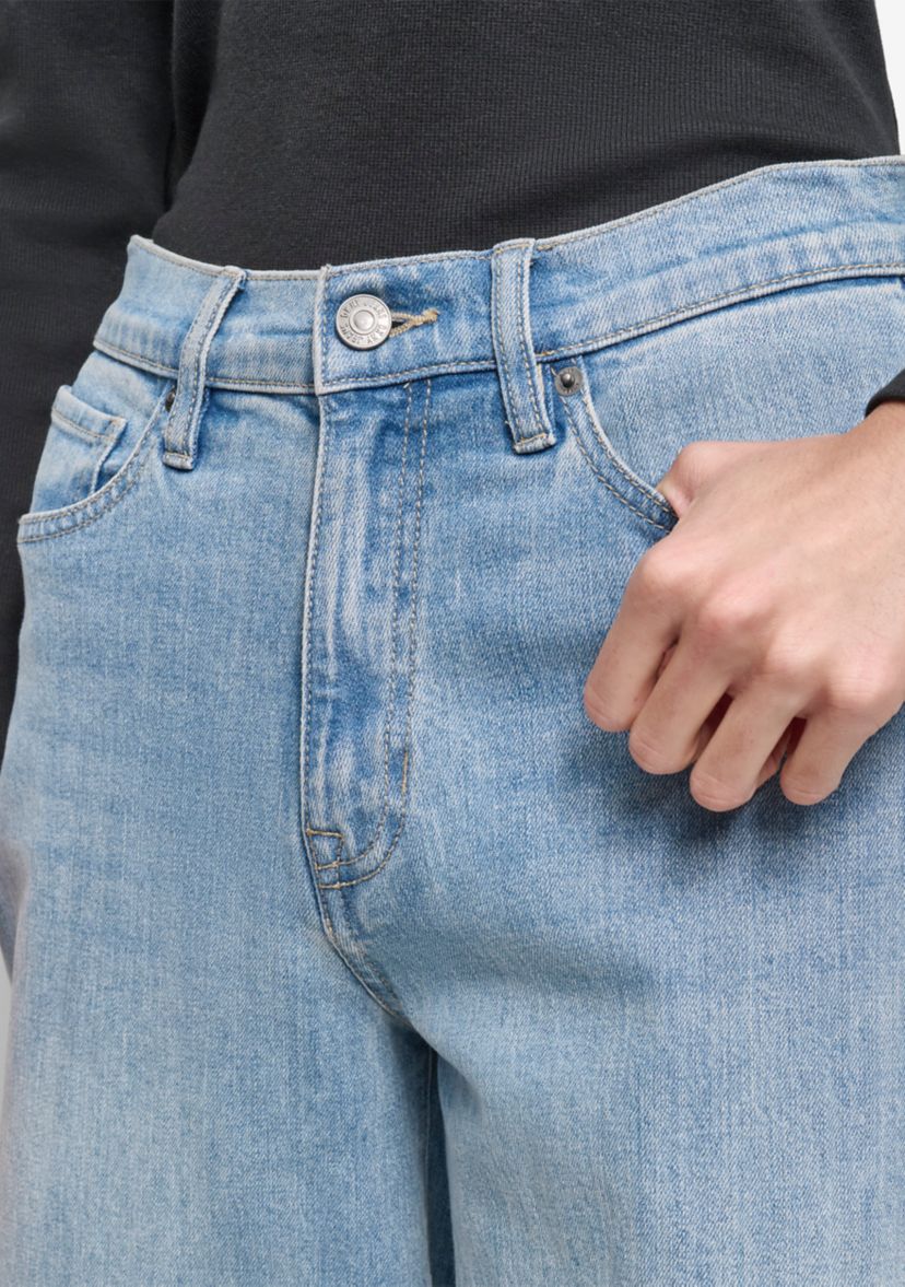Womens Wide Leg Denim Jeans