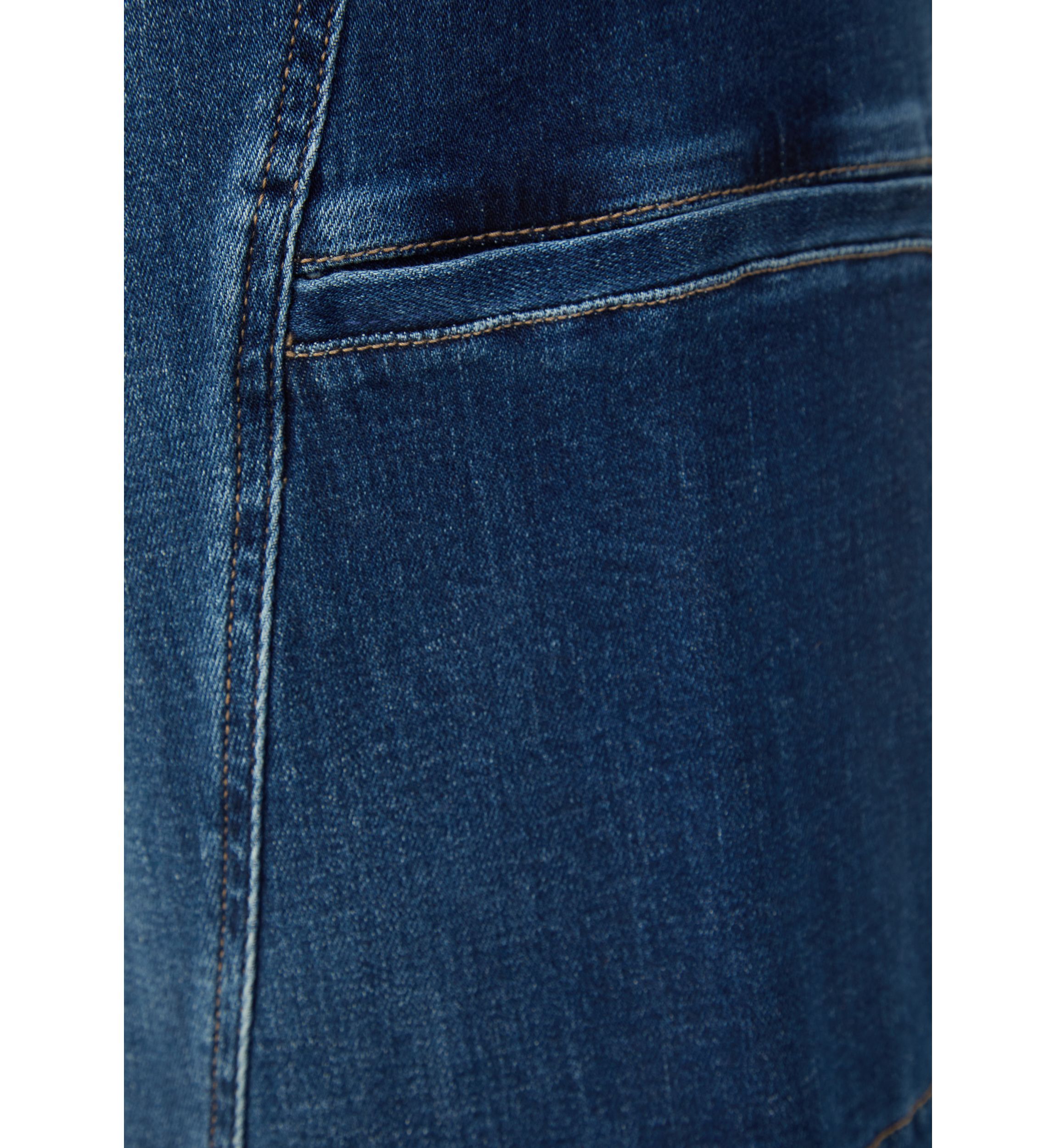 Womens Wide Leg Cargo Jeans 