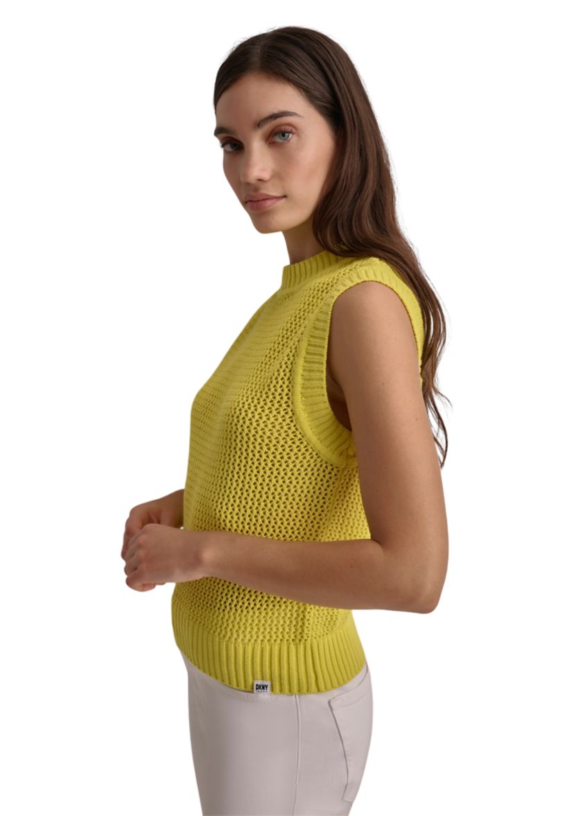Womens Open Stitched Sweater