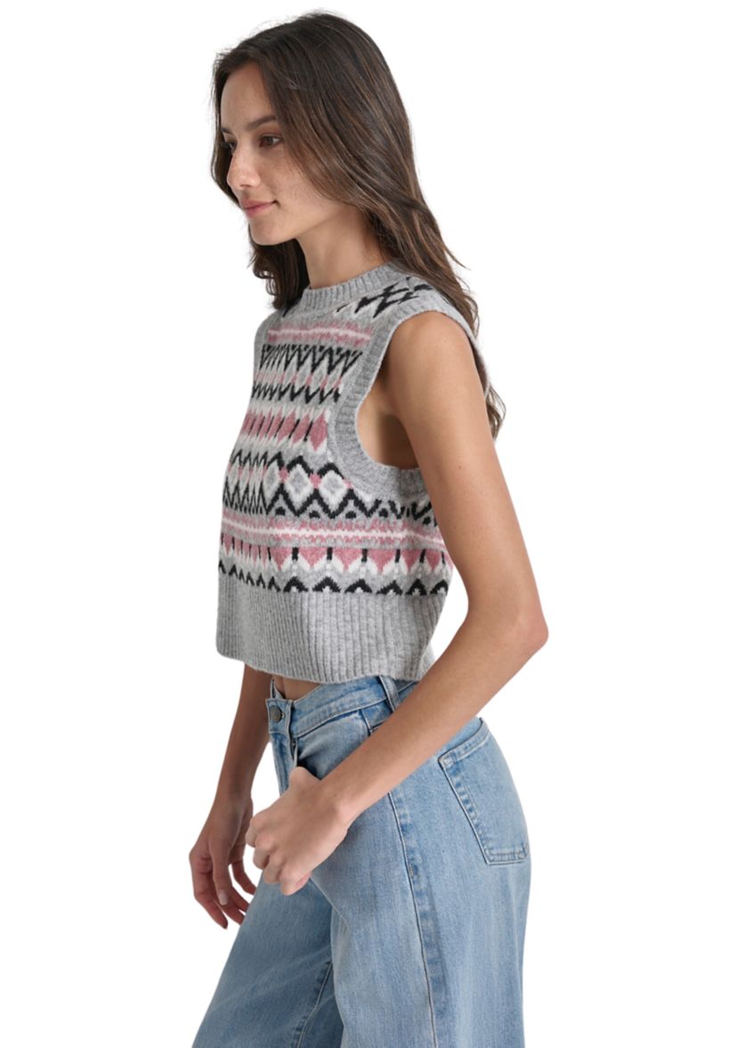 Womens Fairisle Sweater Vest