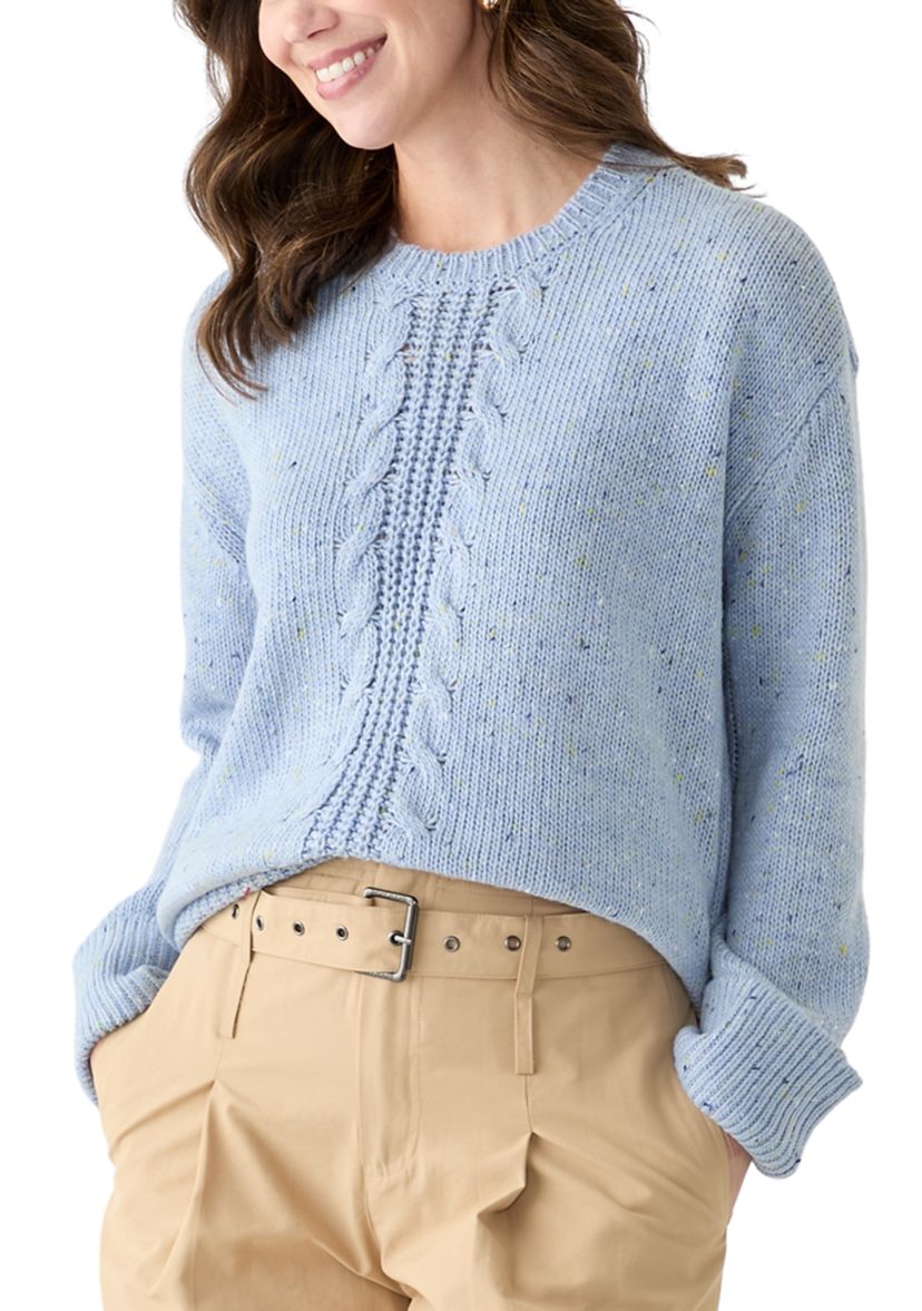 Womens Cable Knit Sweater