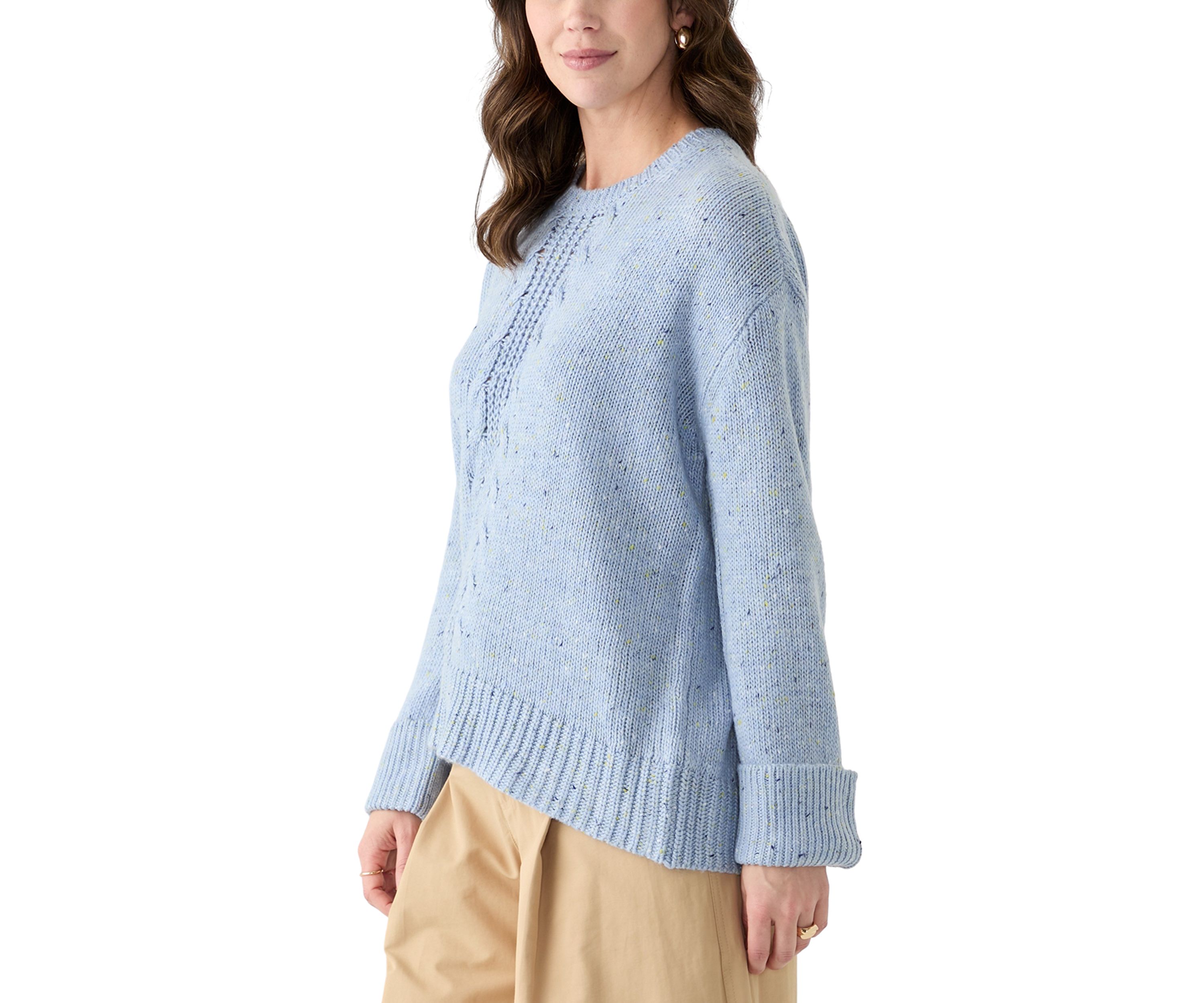 Womens Cable Knit Sweater