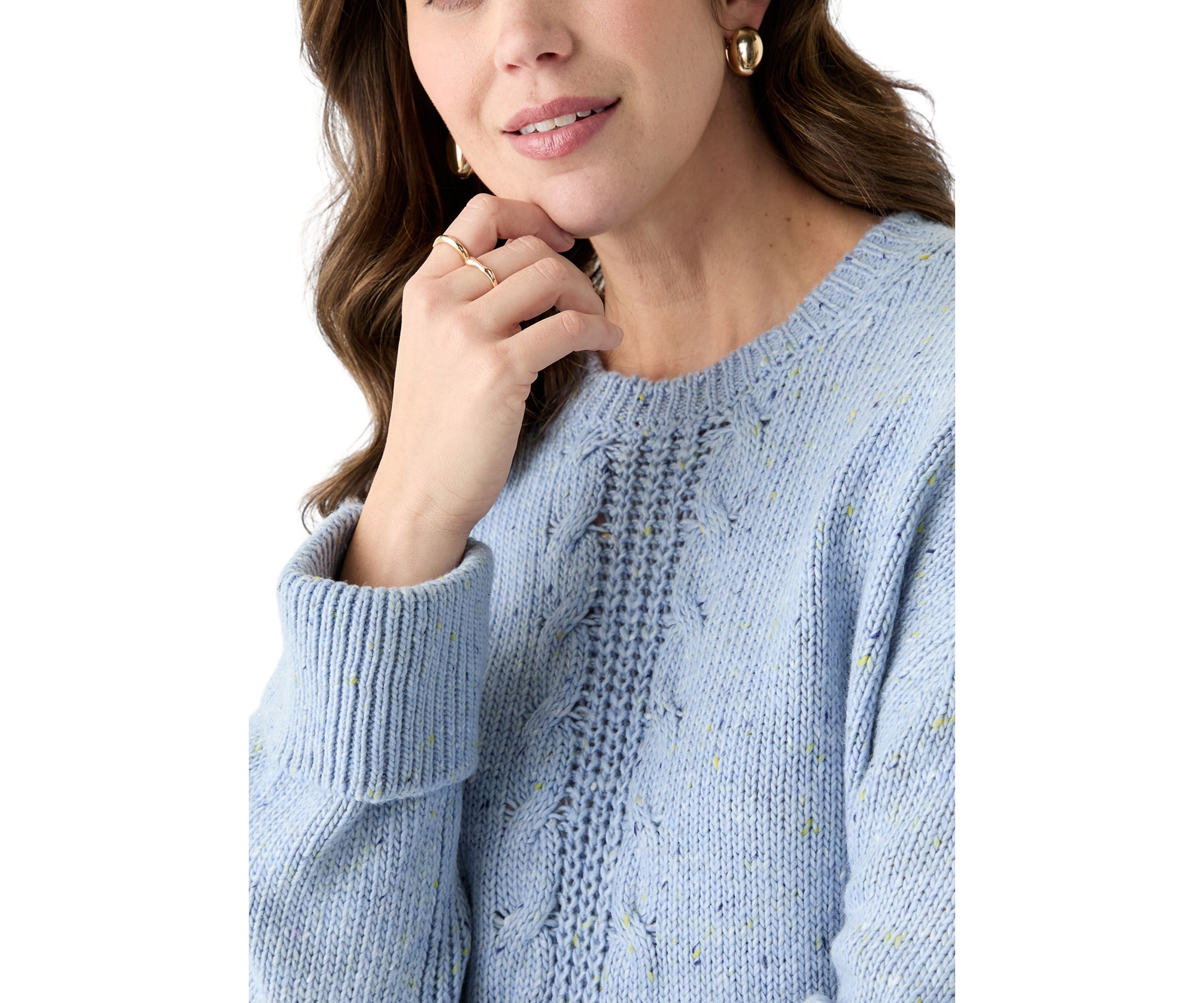 Womens Cable Knit Sweater