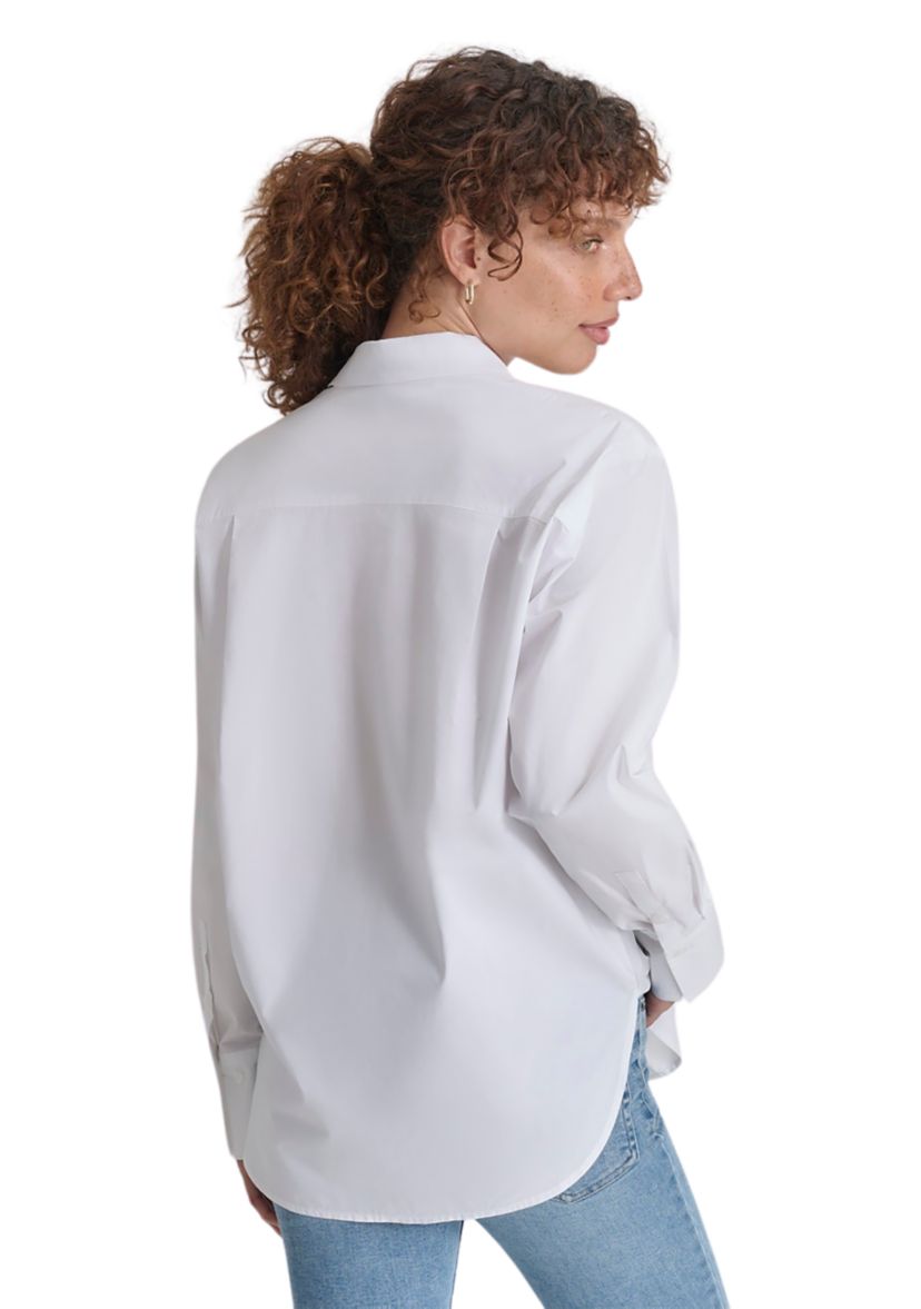 Womens Long Sleeve Cotton Shirt