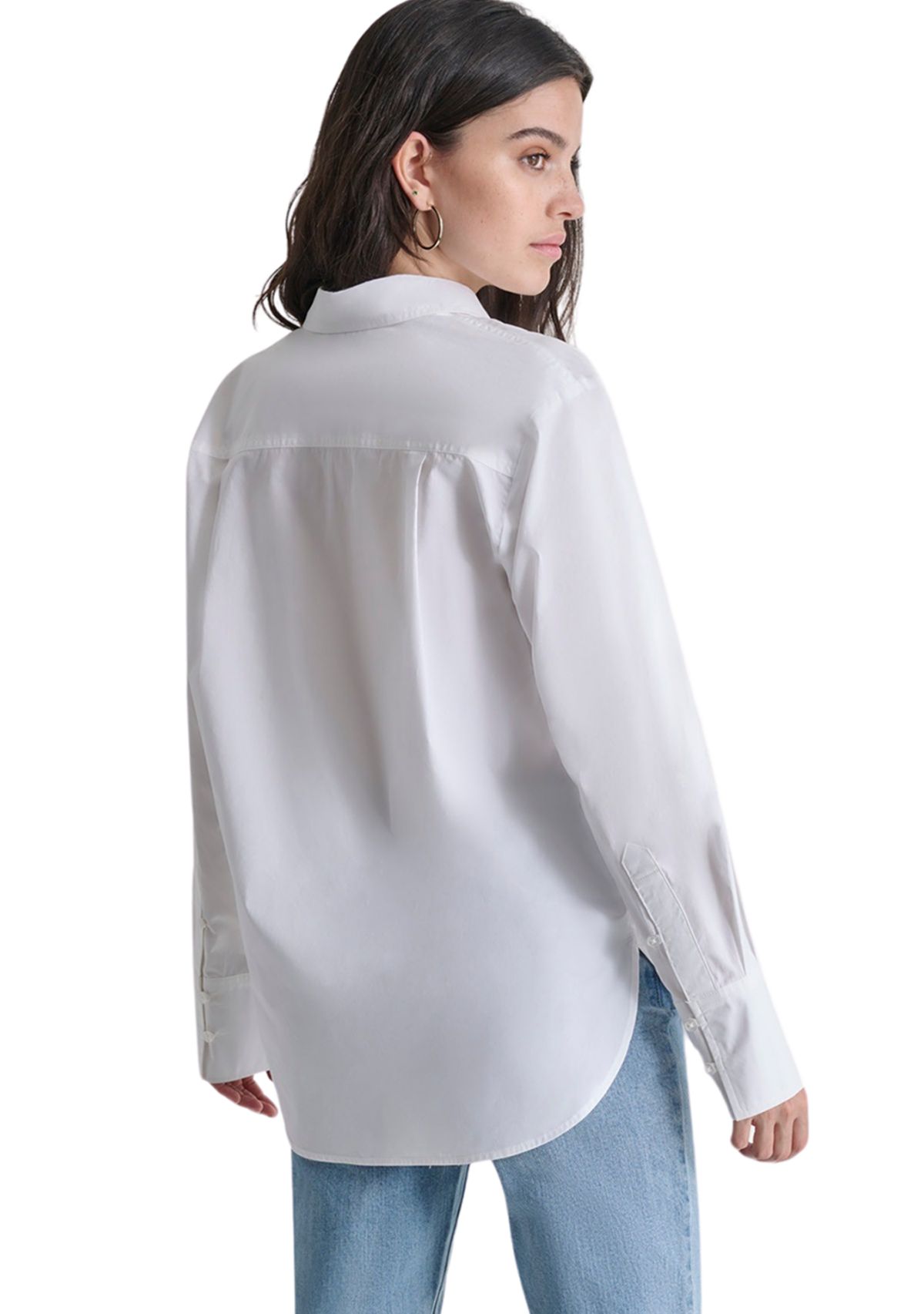 Womens Long Sleeve Rhinestone Shirt