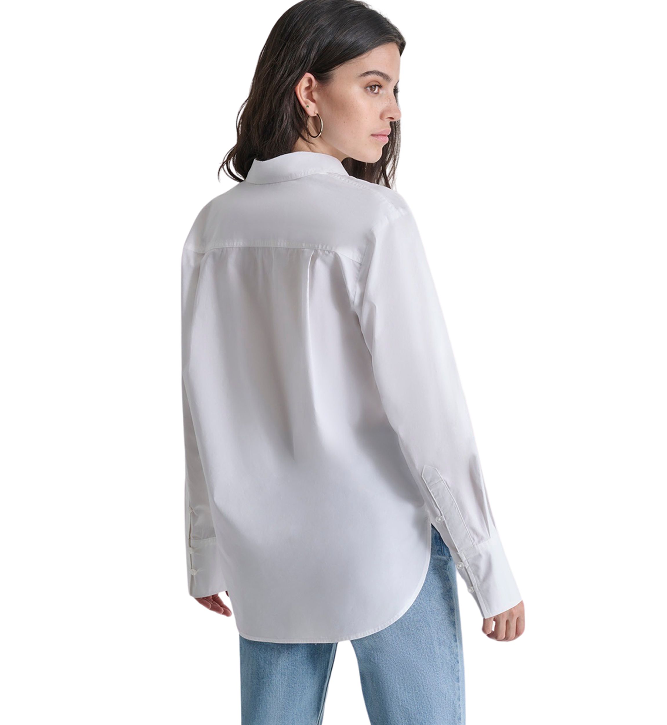 Womens Long Sleeve Rhinestone Shirt