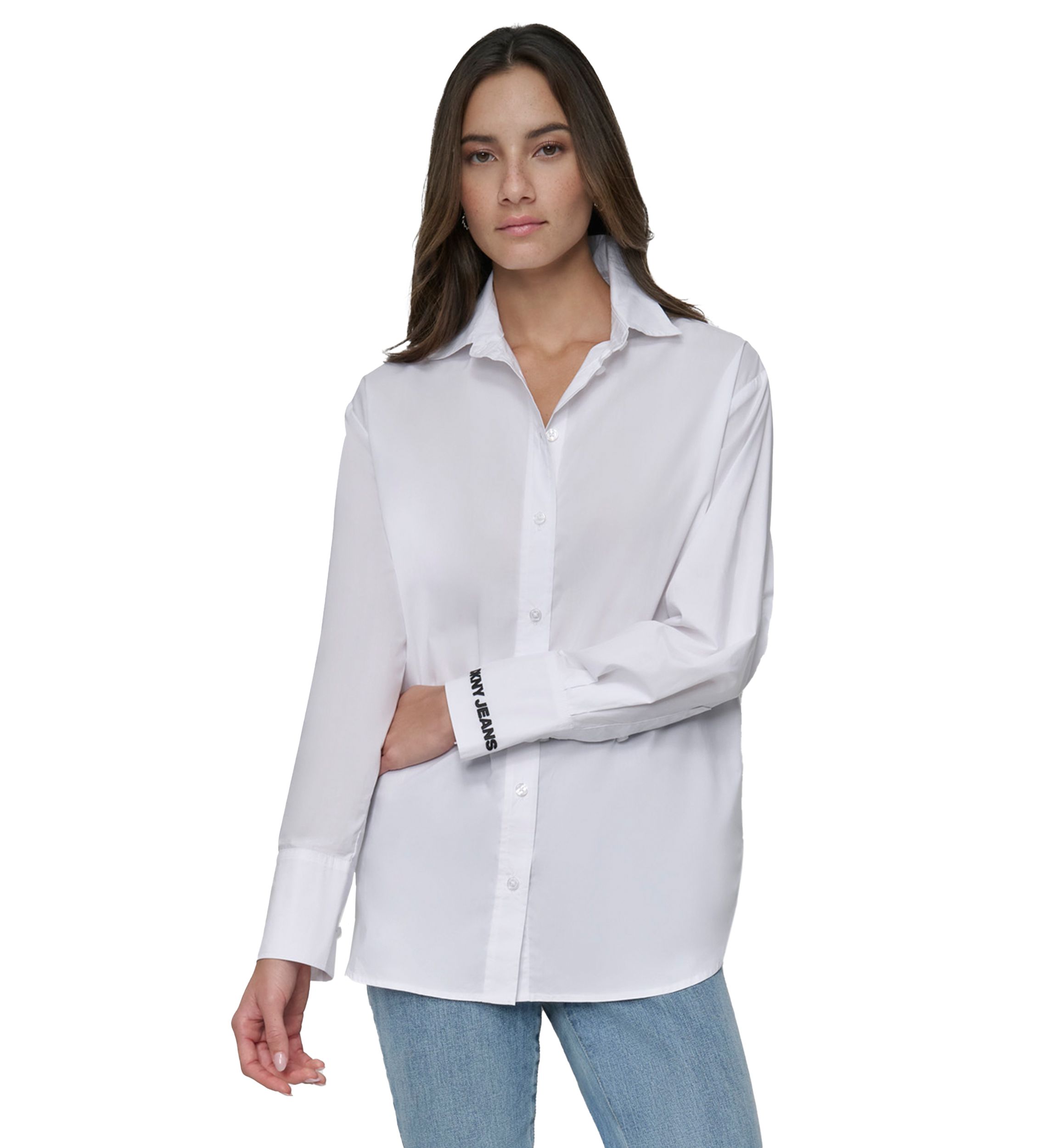 Womens Long Sleeve Tunic Shirt
