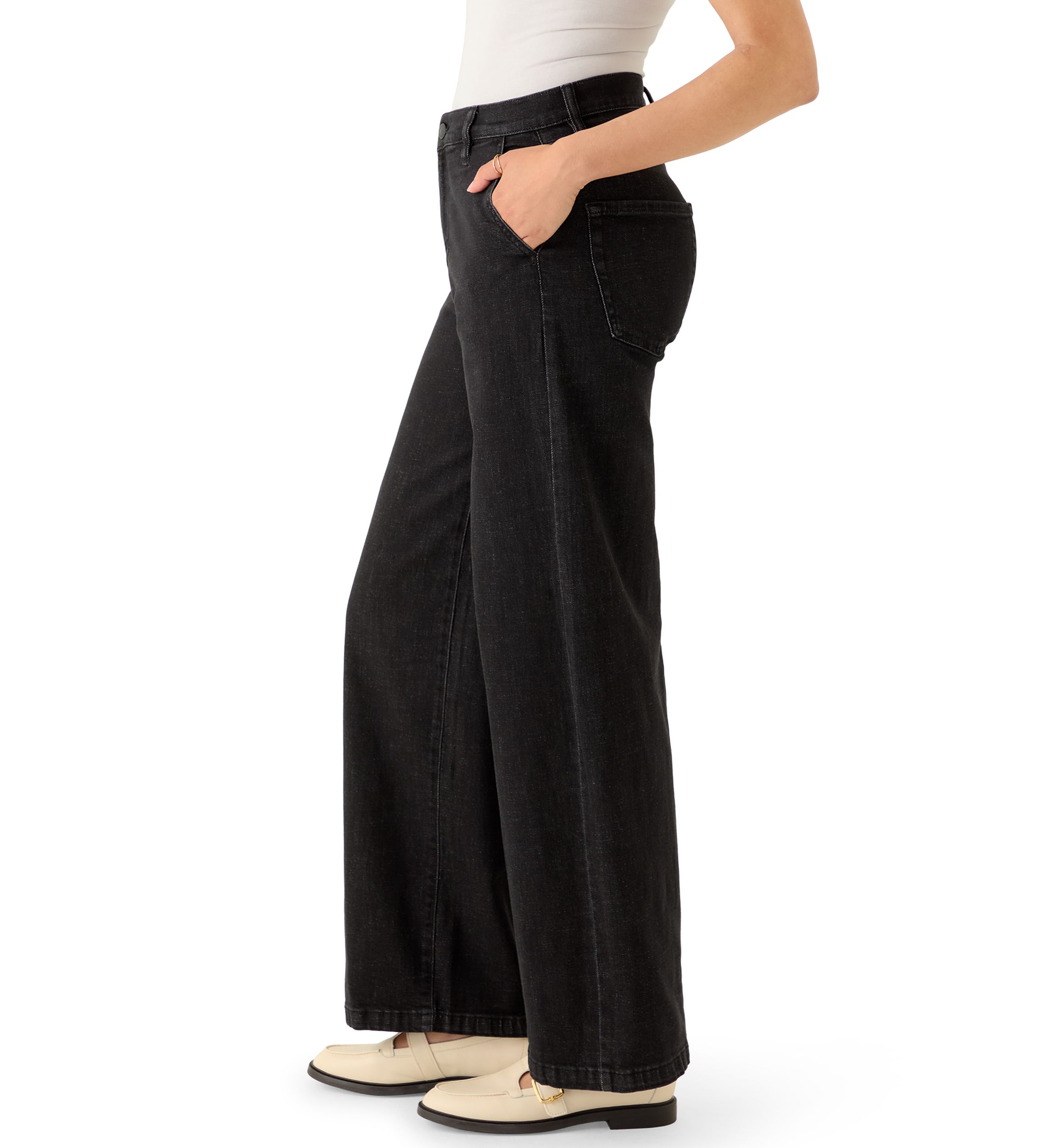 High Rise Tailored Trousers