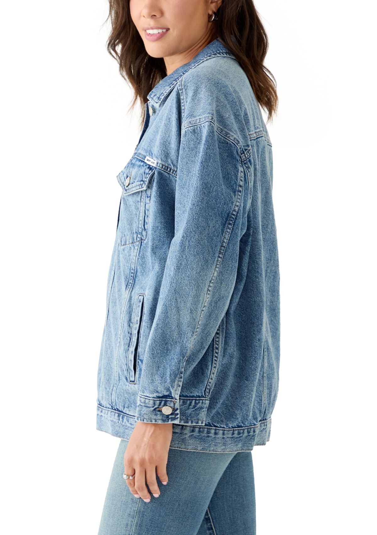 Womens Oversized Denim Jacket