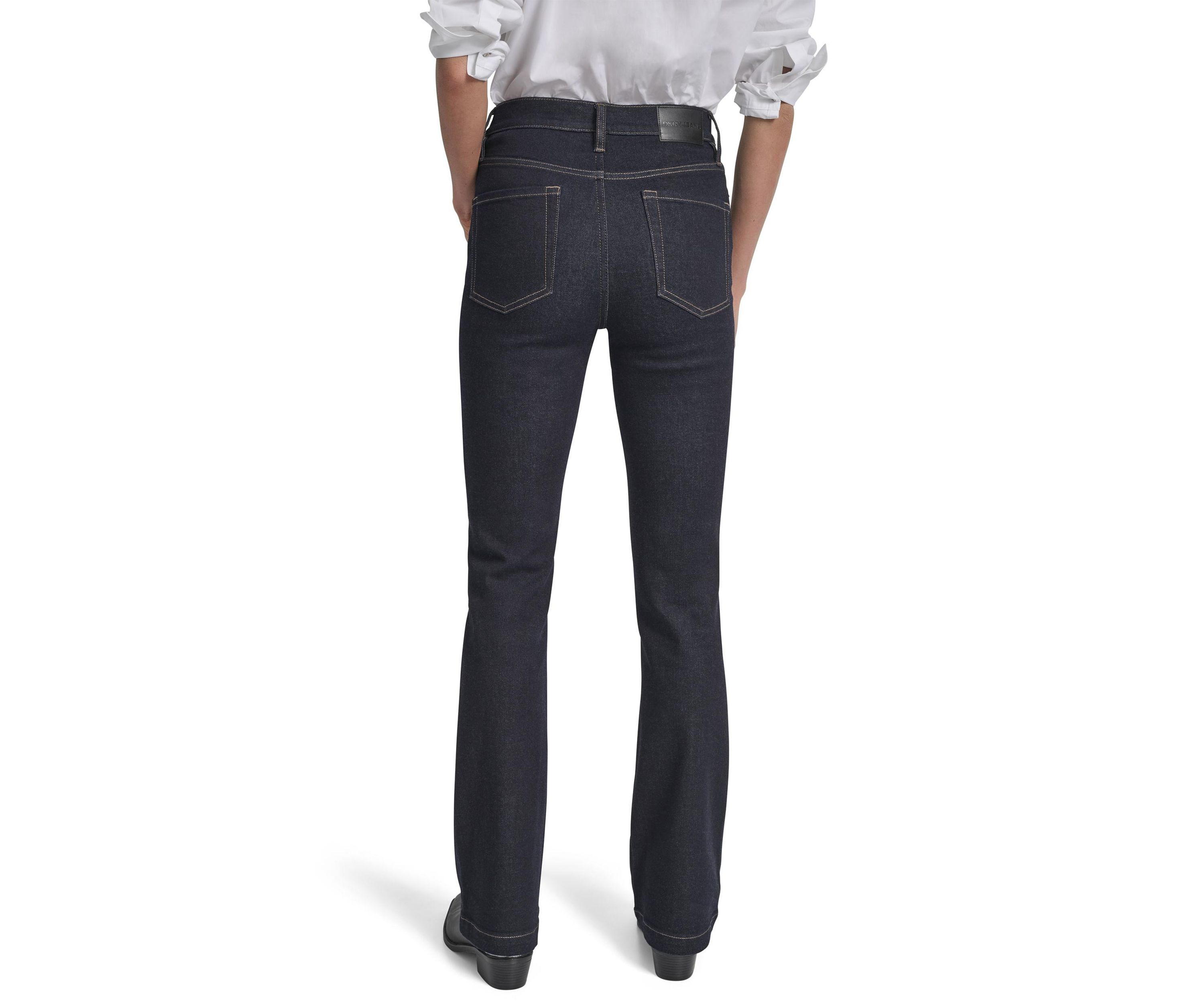Womens High Rise Flare Jeans