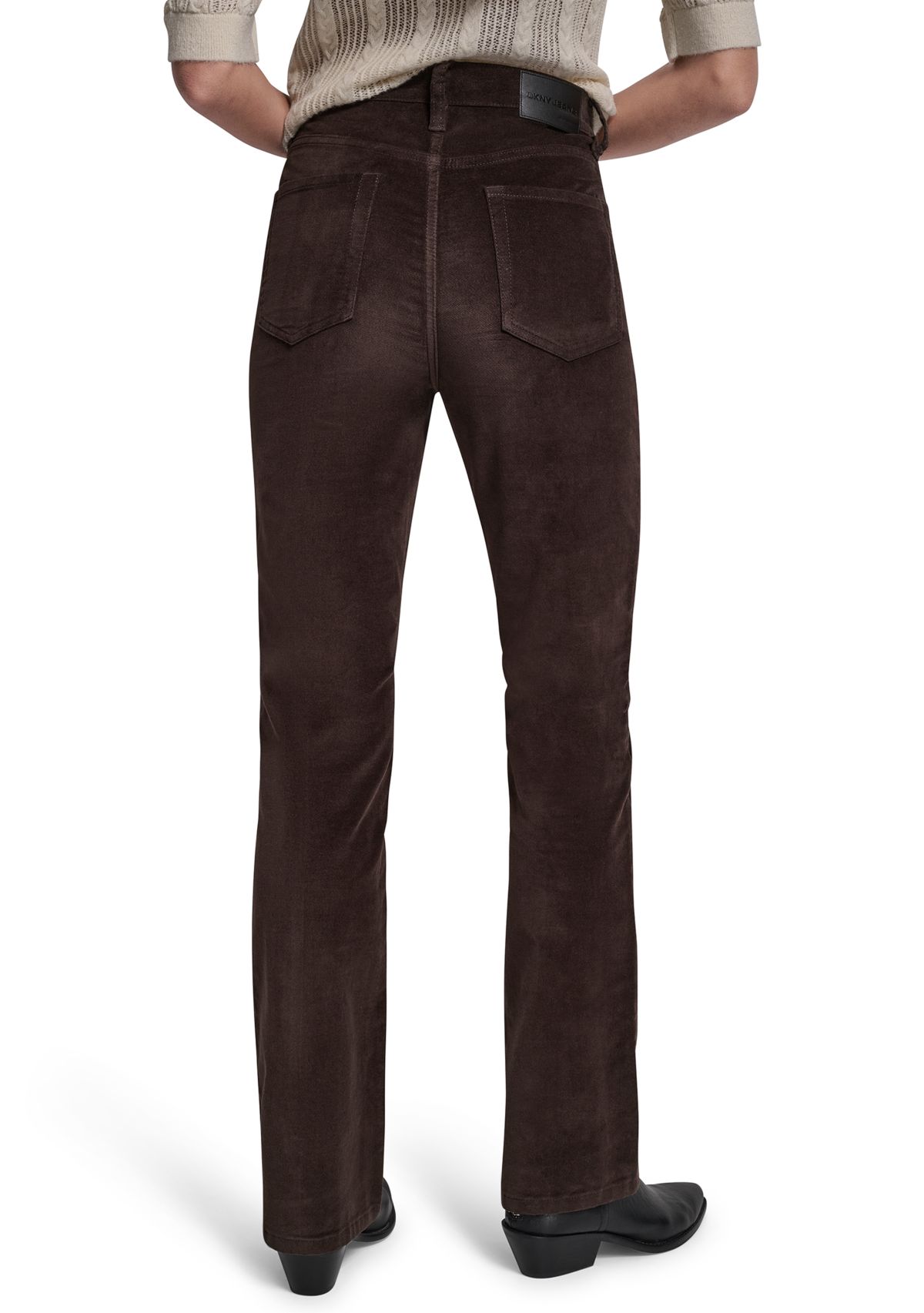 Womens High Rise Bootcut Jeans