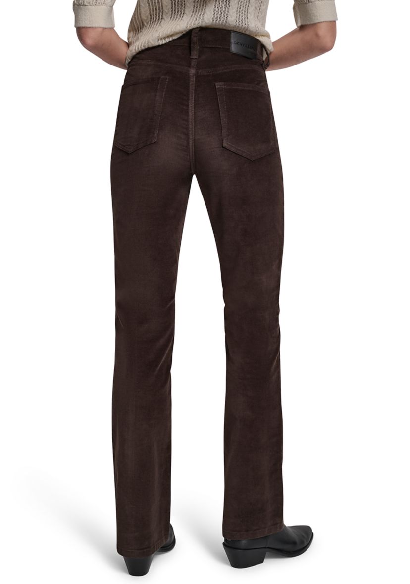 Womens High Rise Bootcut Jeans