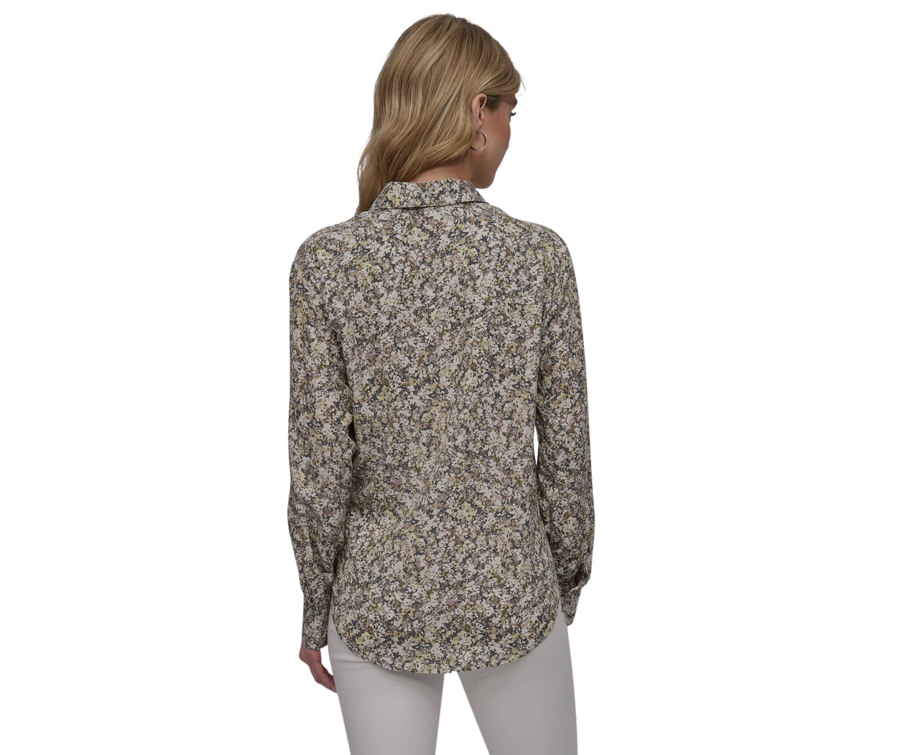 Womens Ditsy Floral Printed Shirt