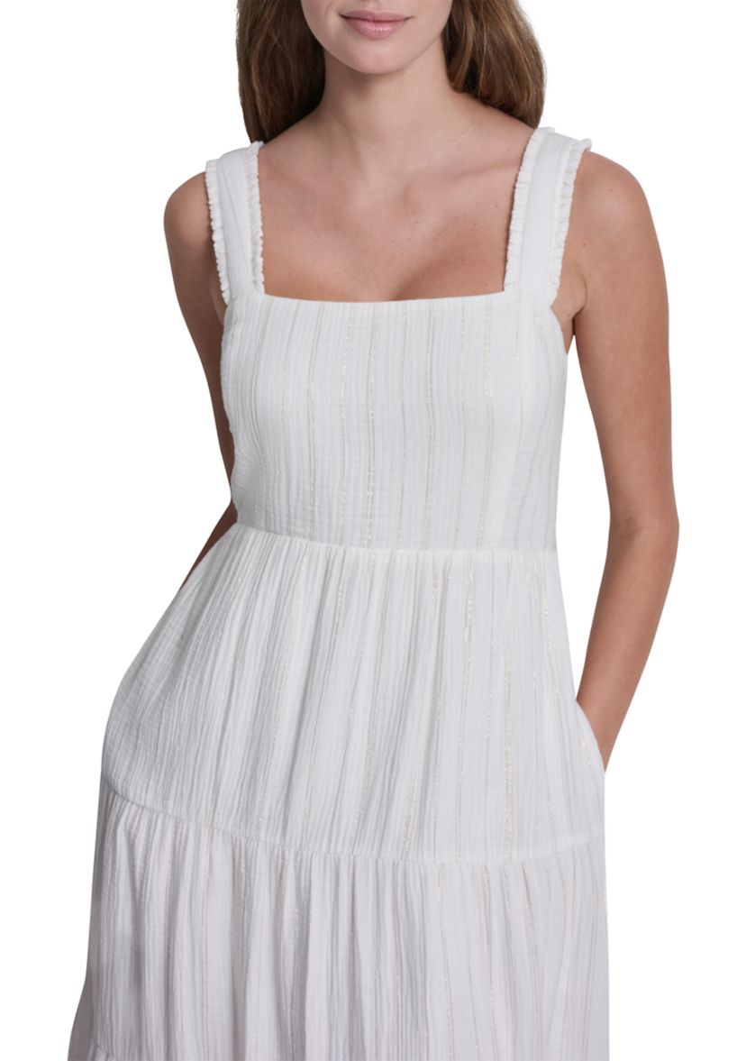DKNY Jeans Women's Tiered Tank Maxi Dress | Belk