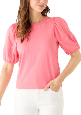 DKNY Jeans Women's Ruffle Blouse, XS
