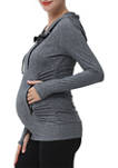 Maternity  Momo Ruched Performance Jacket