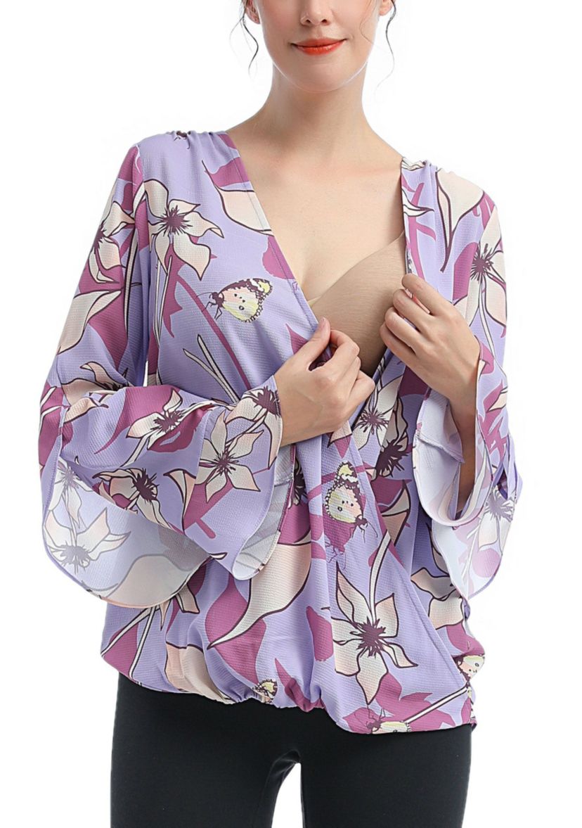 Maternity Adna Nursing Blouse