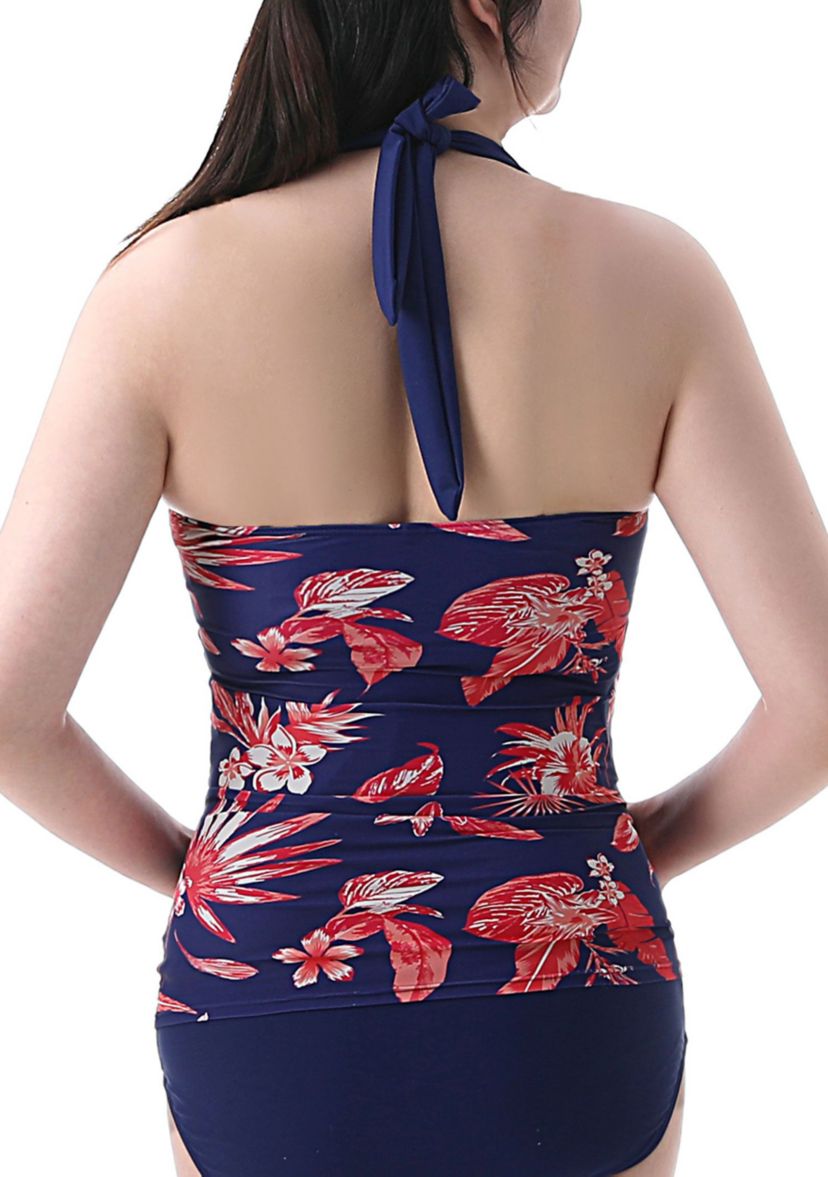 Dulce UPF 50+ Swim Tankini & Bottom 2-Piece Set