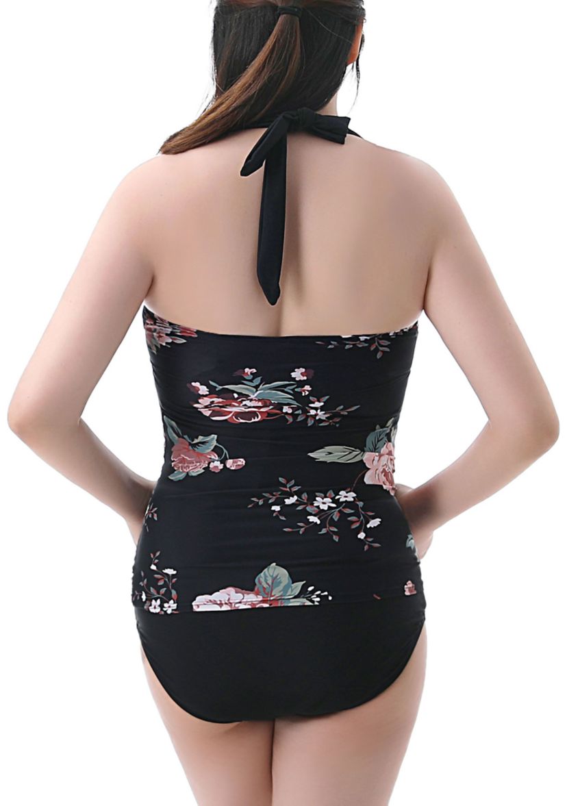 Arely UPF 50+ Swim Tankini & Bottom 2-Piece Set