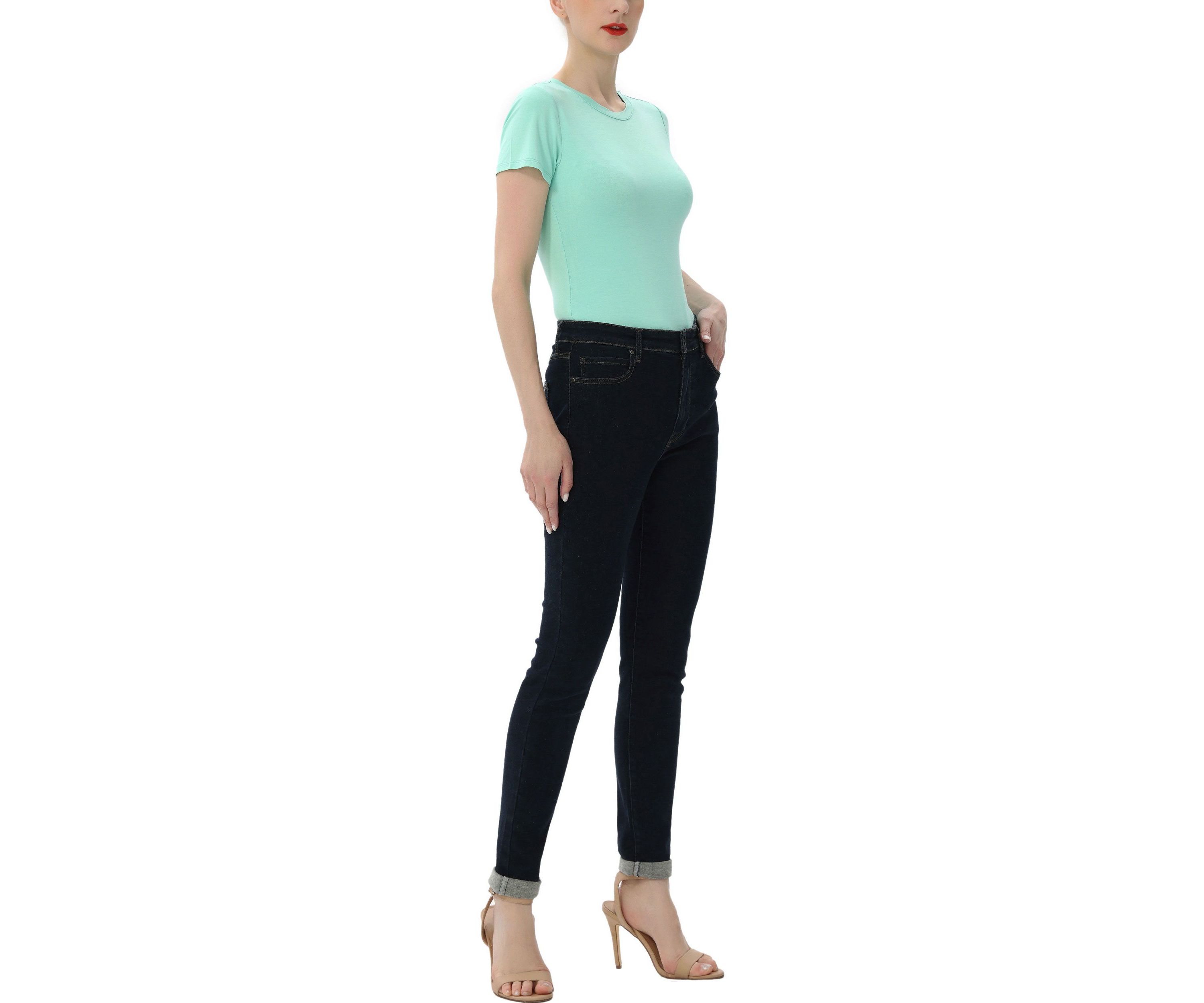 Crew Neck Basic Bodysuit
