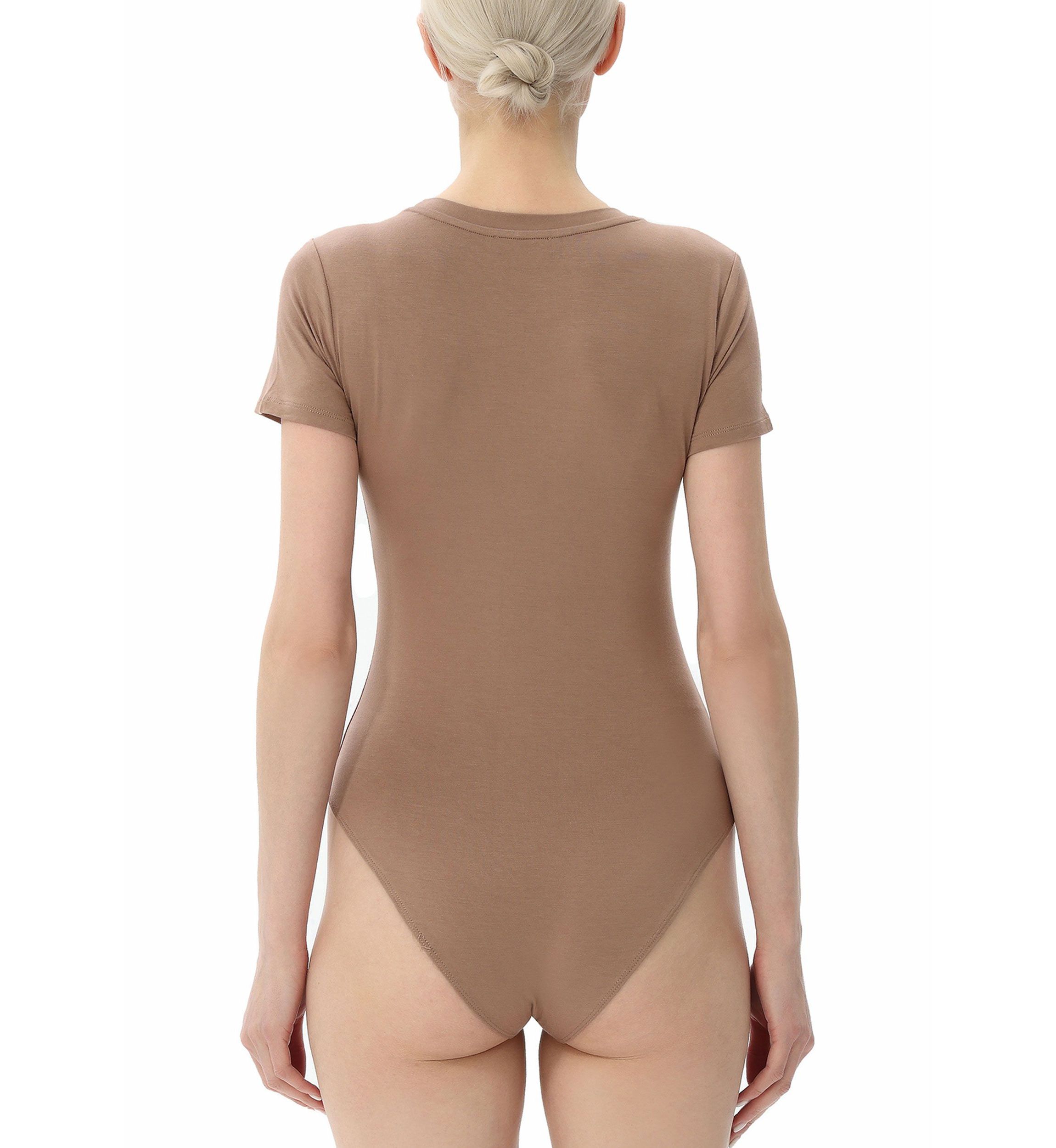 Round Neck Basic Bodysuit