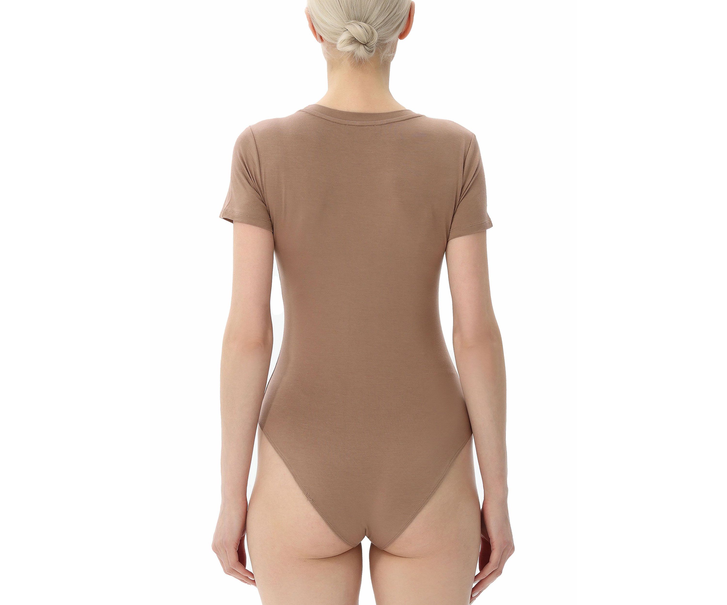 Round Neck Basic Bodysuit