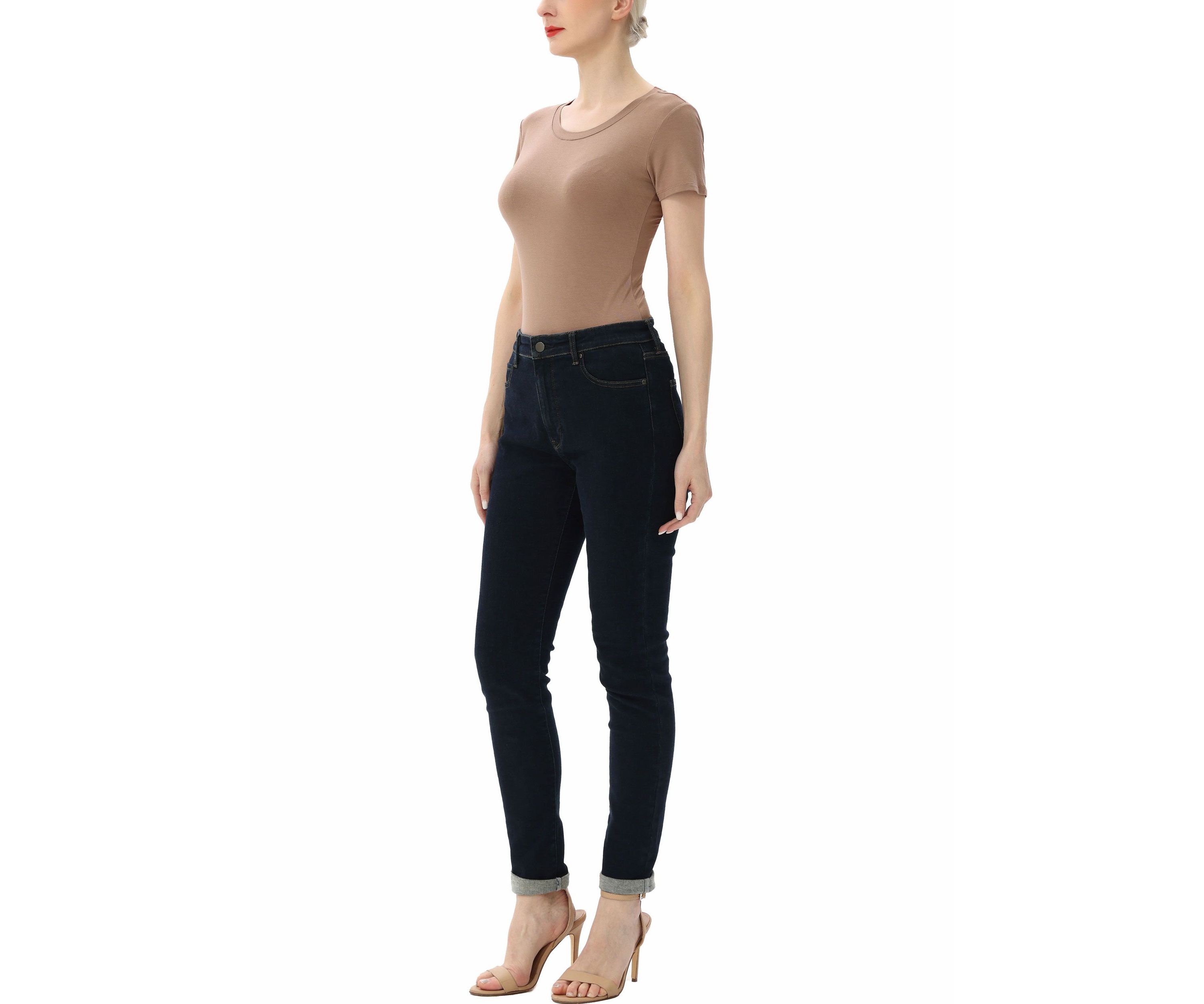 Round Neck Basic Bodysuit