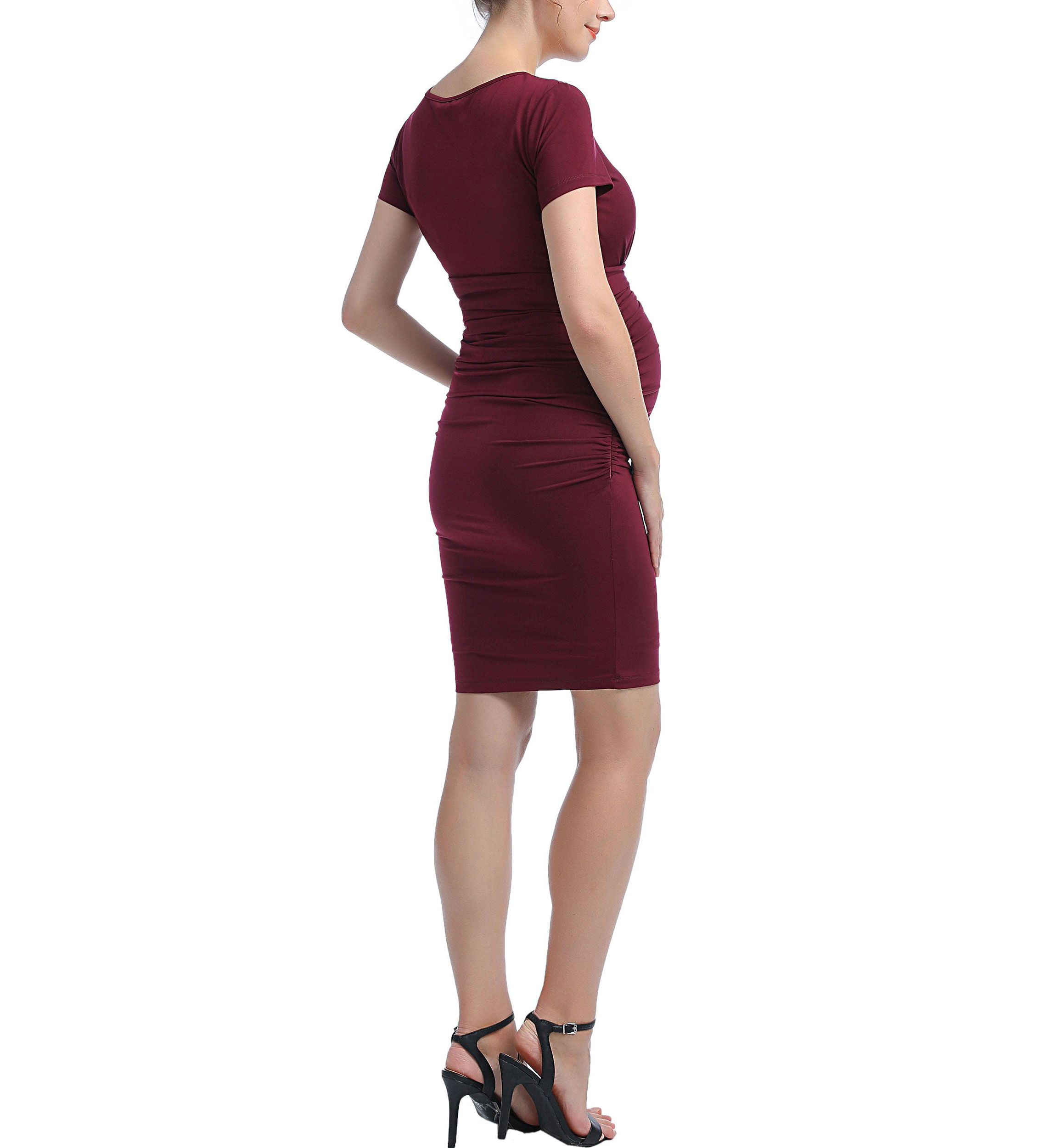 Lana Ruched Maternity Dress